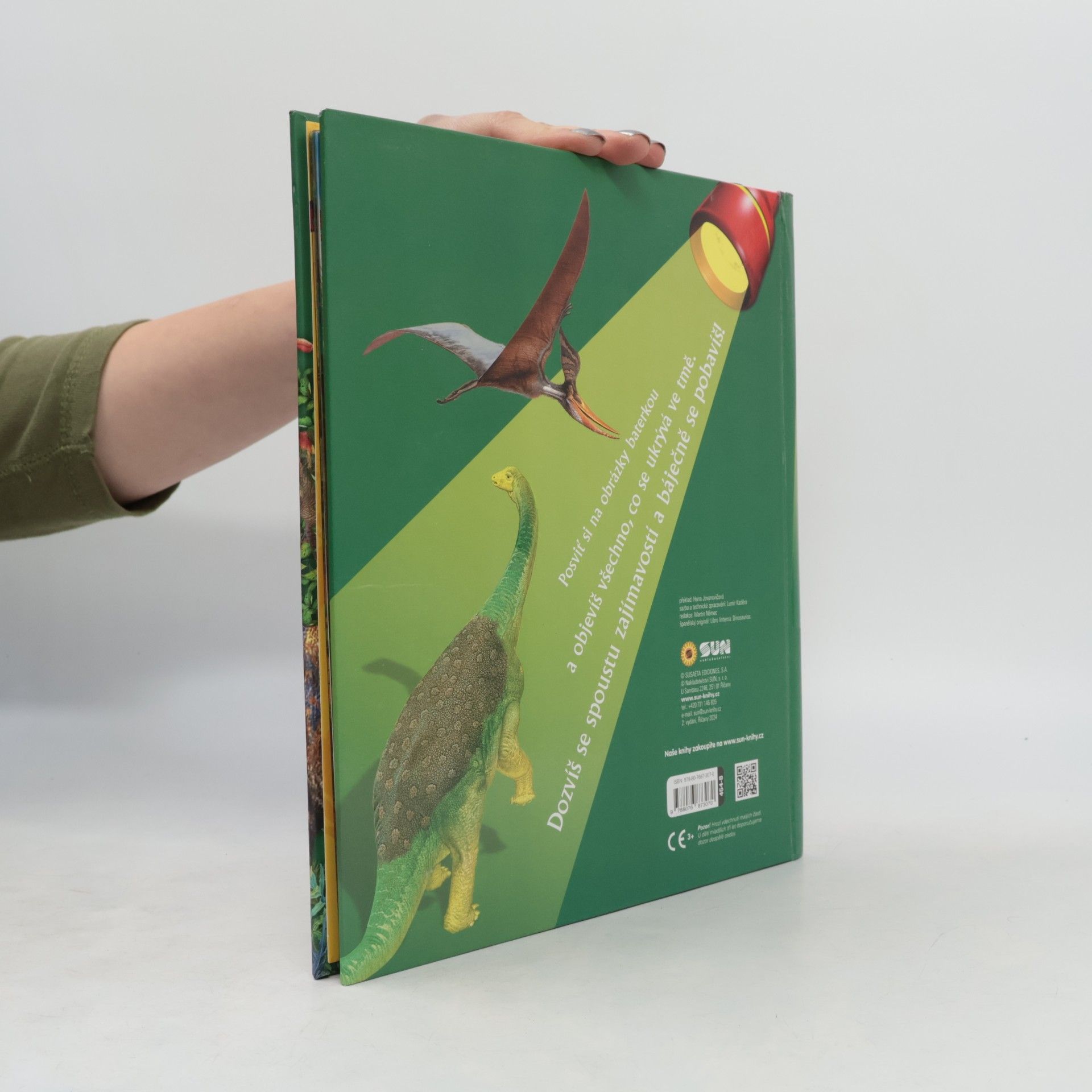 Nakladatelství SUN s.r.o Dinosauři Posviť si na to!
