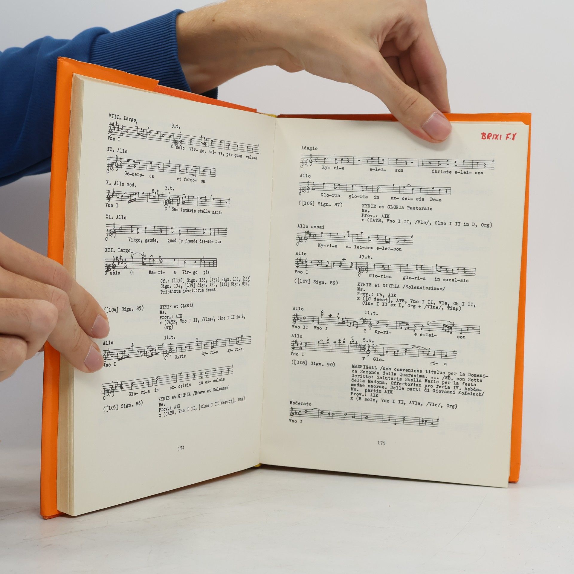Jiří Štefan Ecclesia metropolitana pragensis catalogus collections operum artis musicae