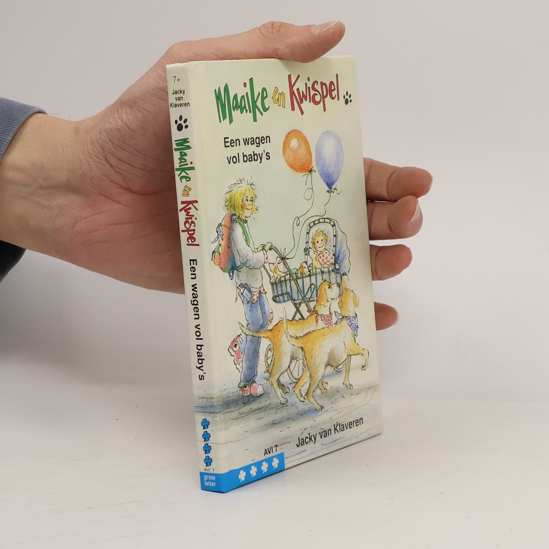 Maaike en Kwispel. Een wagen vol baby's