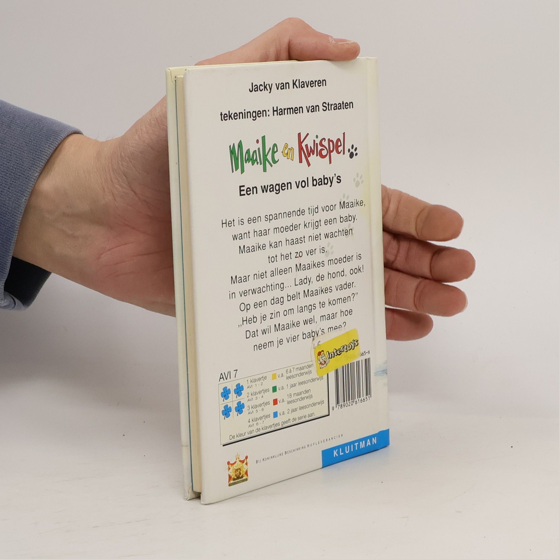 Jacky van Klaveren Maaike en Kwispel. Een wagen vol baby's