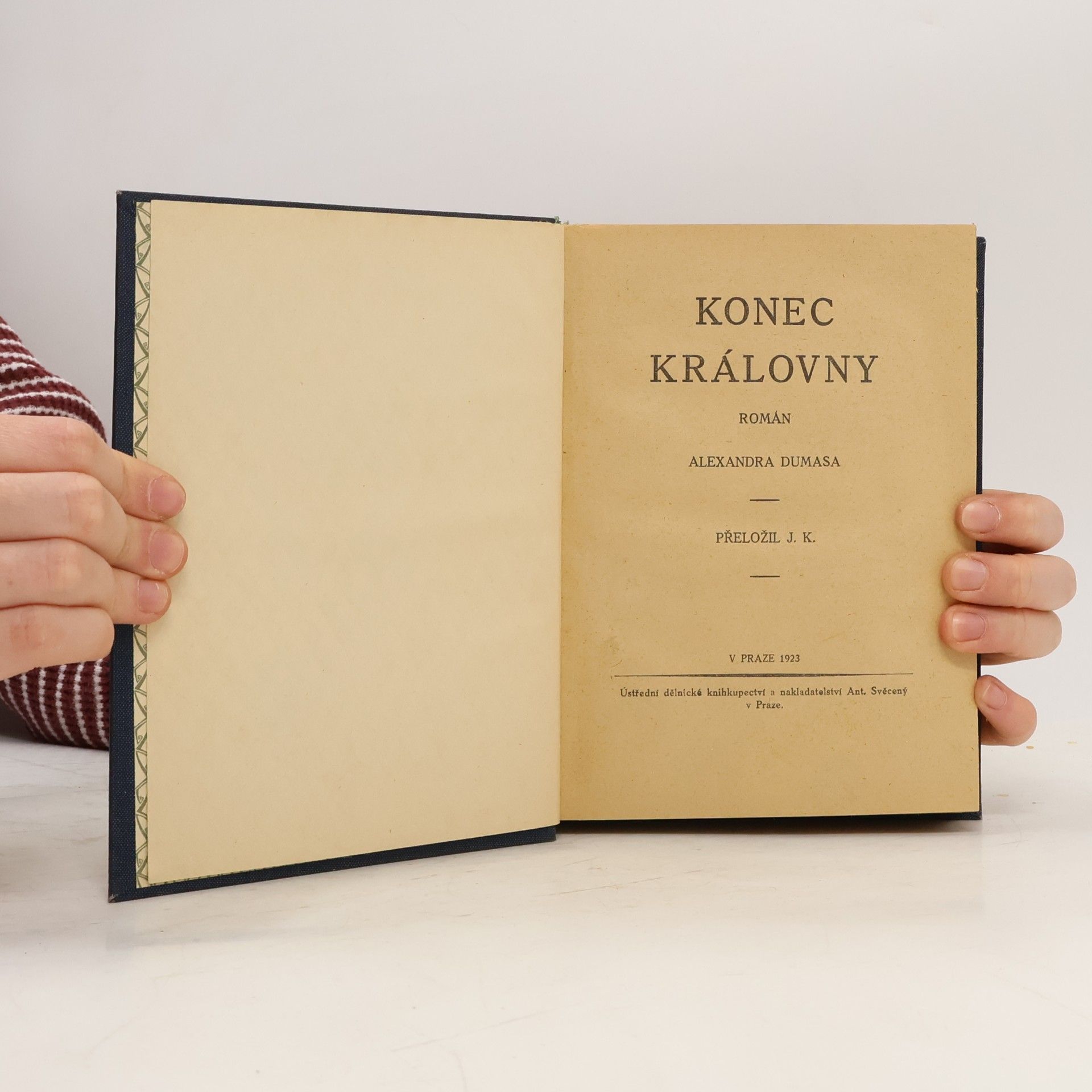 Alexandre Dumas starší Konec královny