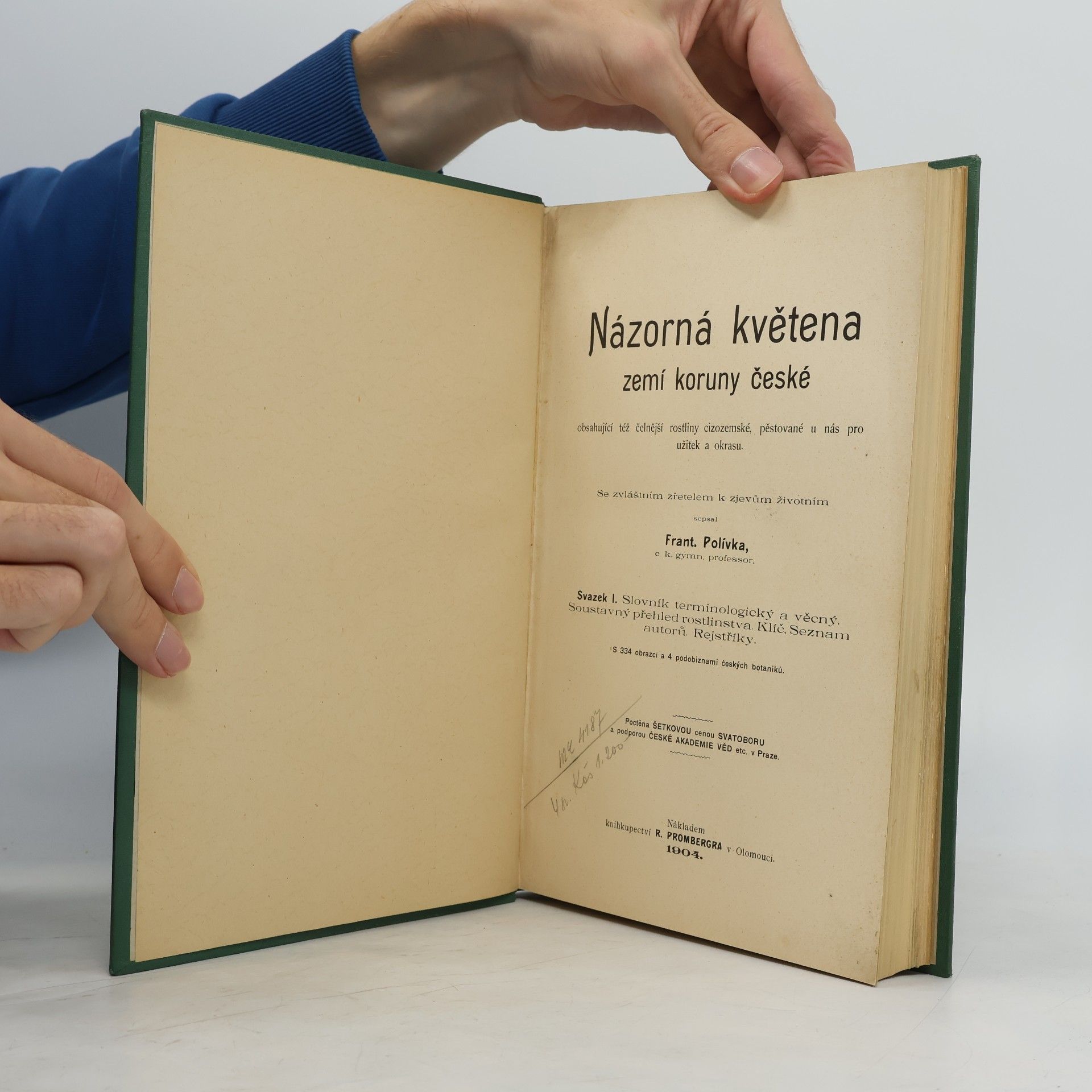František Polívka Názorná květena zemí koruny české. Svazek I.