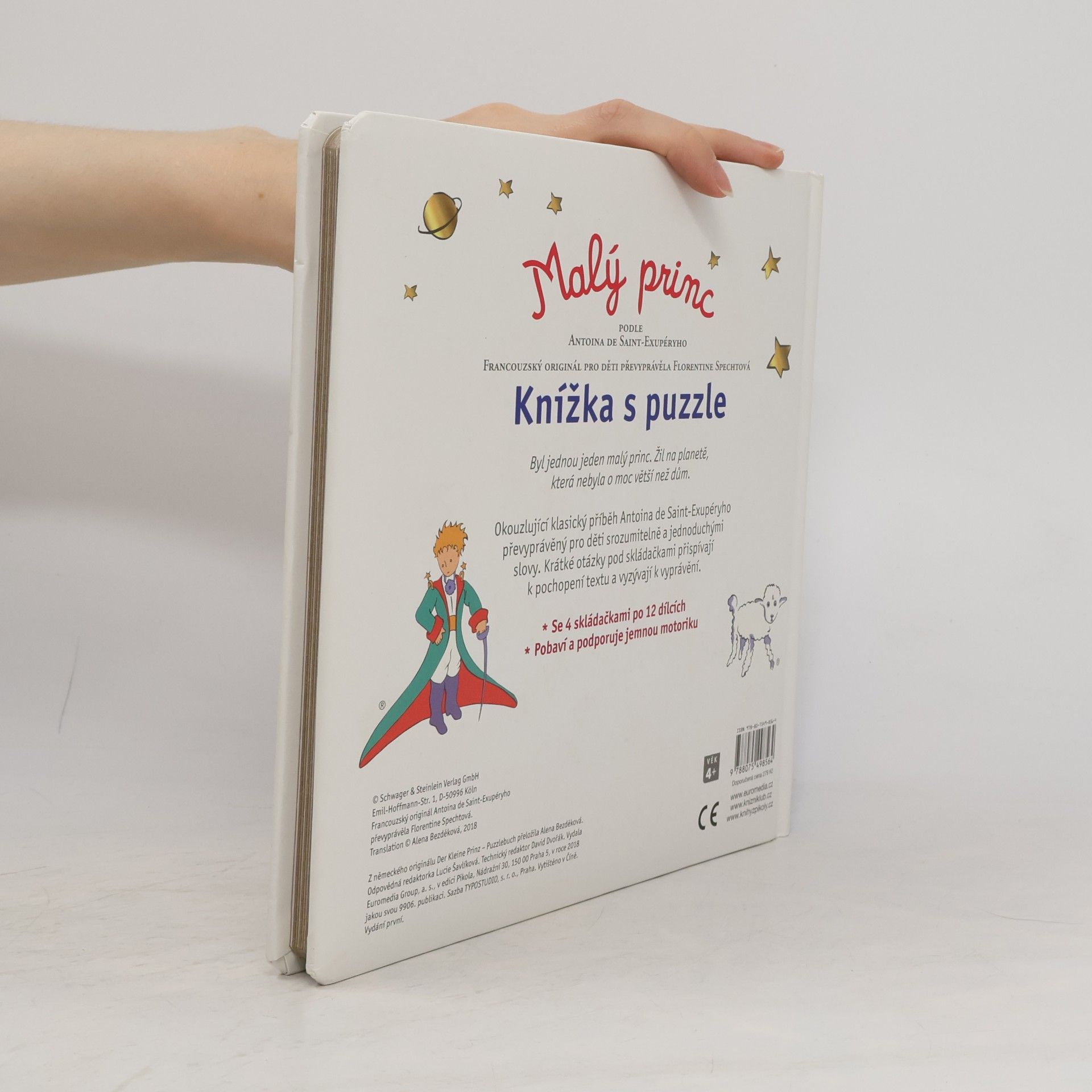 Florentine Specht Malý princ : knížka s puzzle