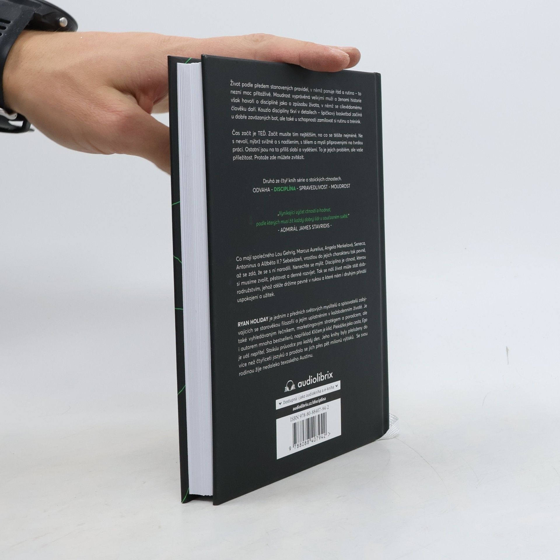 Ryan Holiday Disciplína je osud : umění a síla sebekontroly