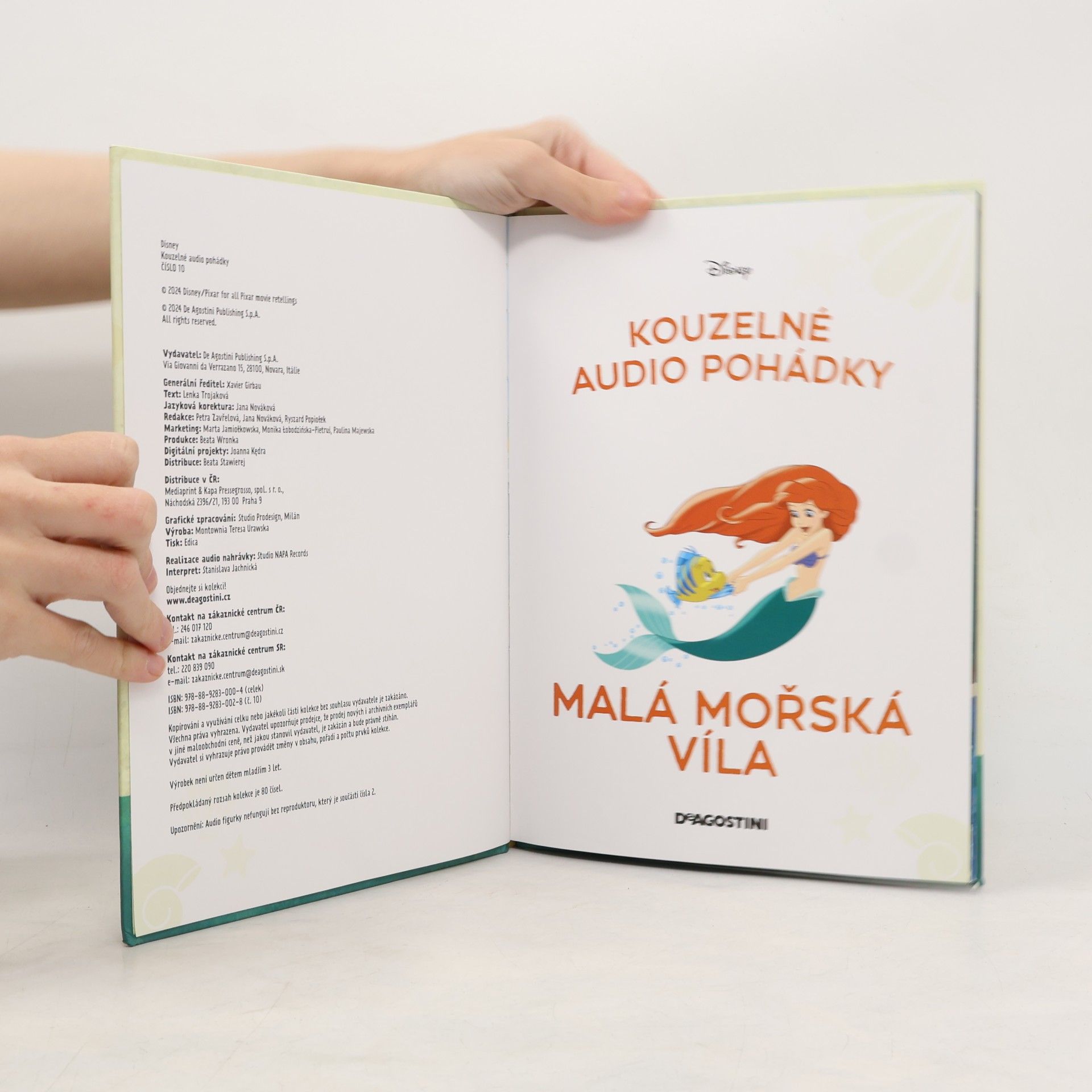 Lenka Trojaková Kouzelné audio pohádky 10 Malá mořská víla