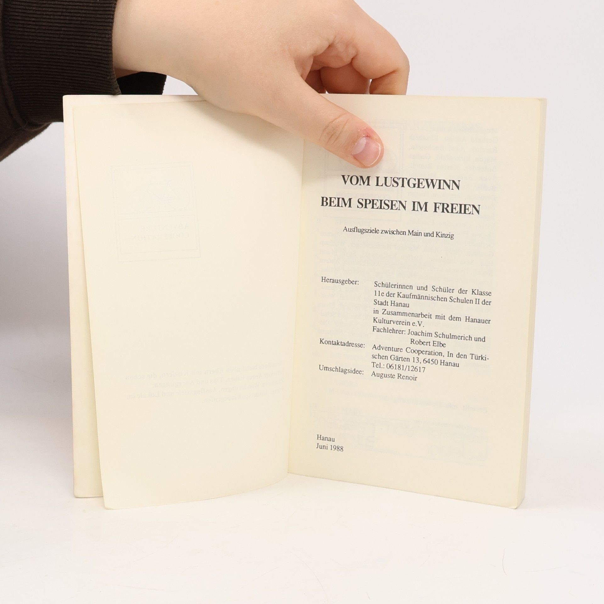 Autorenkollektiv Vom Lustgewinn beim Speisen im Freien