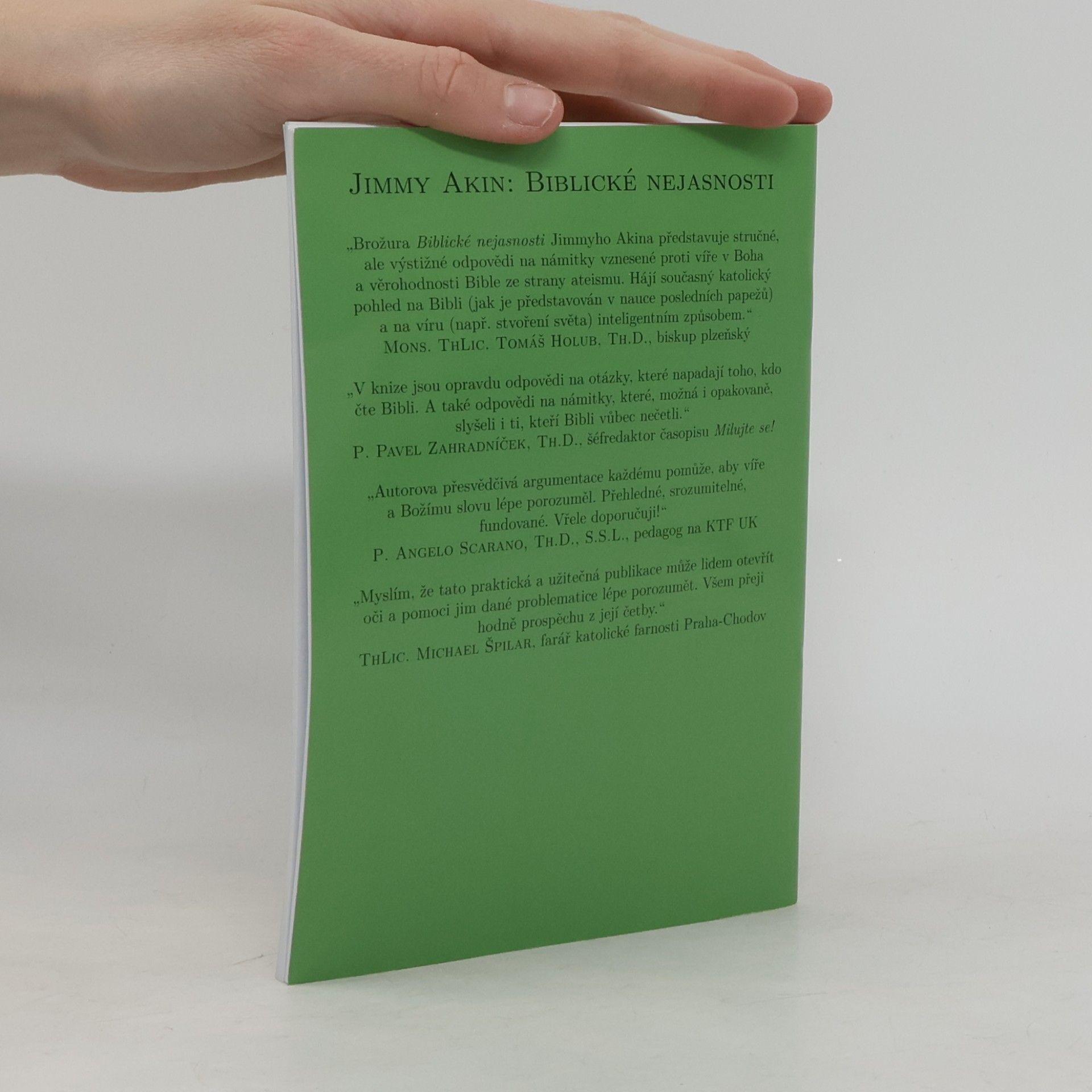 Jimmy Akin Biblické nejasnosti