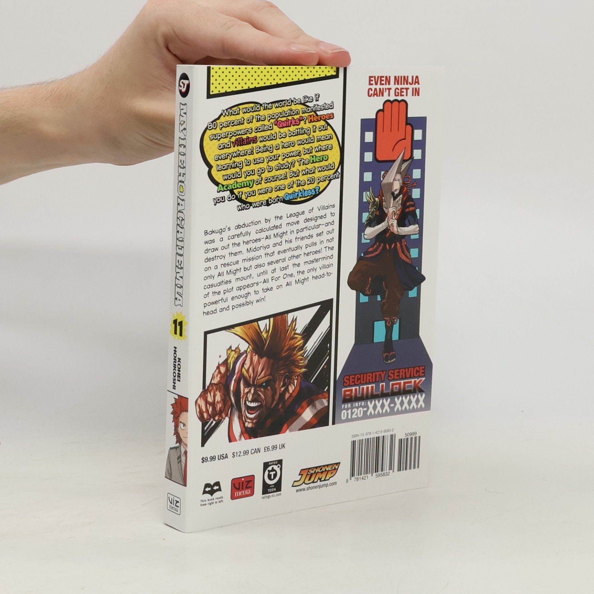Kōhei Horikoshi My hero academia vol. 11