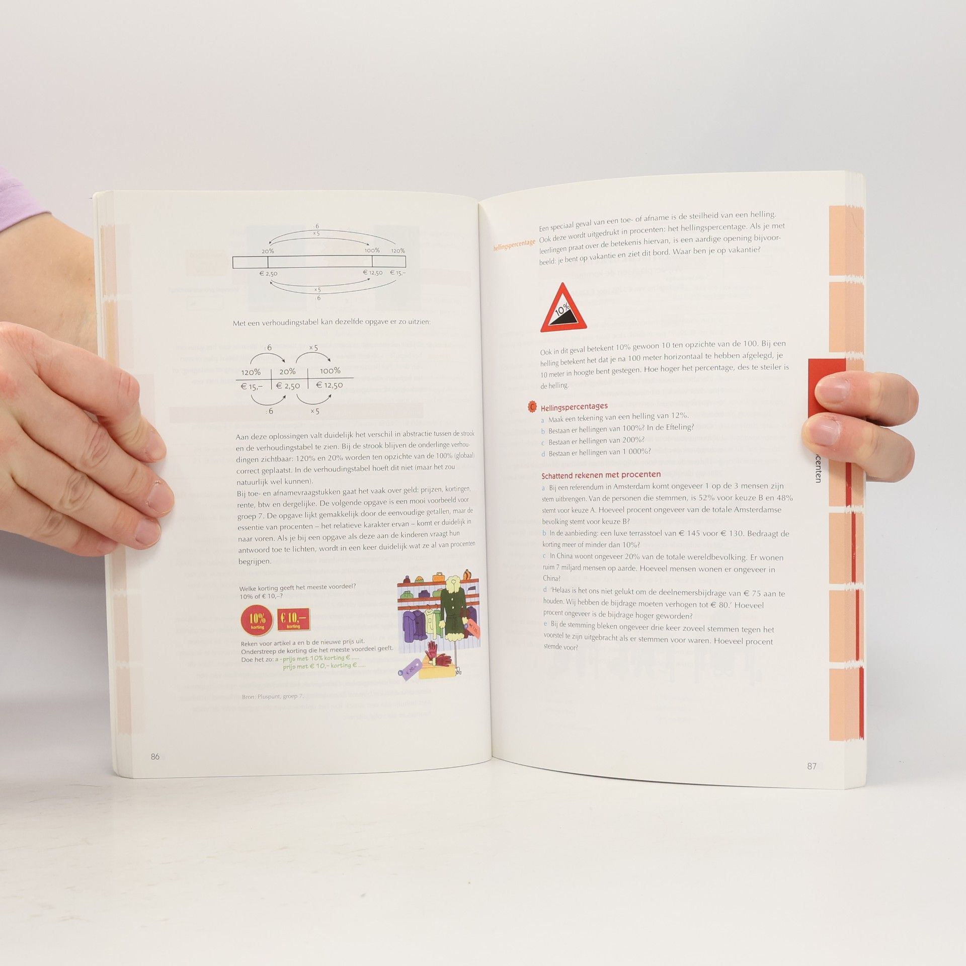 Various authors Verhoudingen, procenten, breuken en kommagetallen