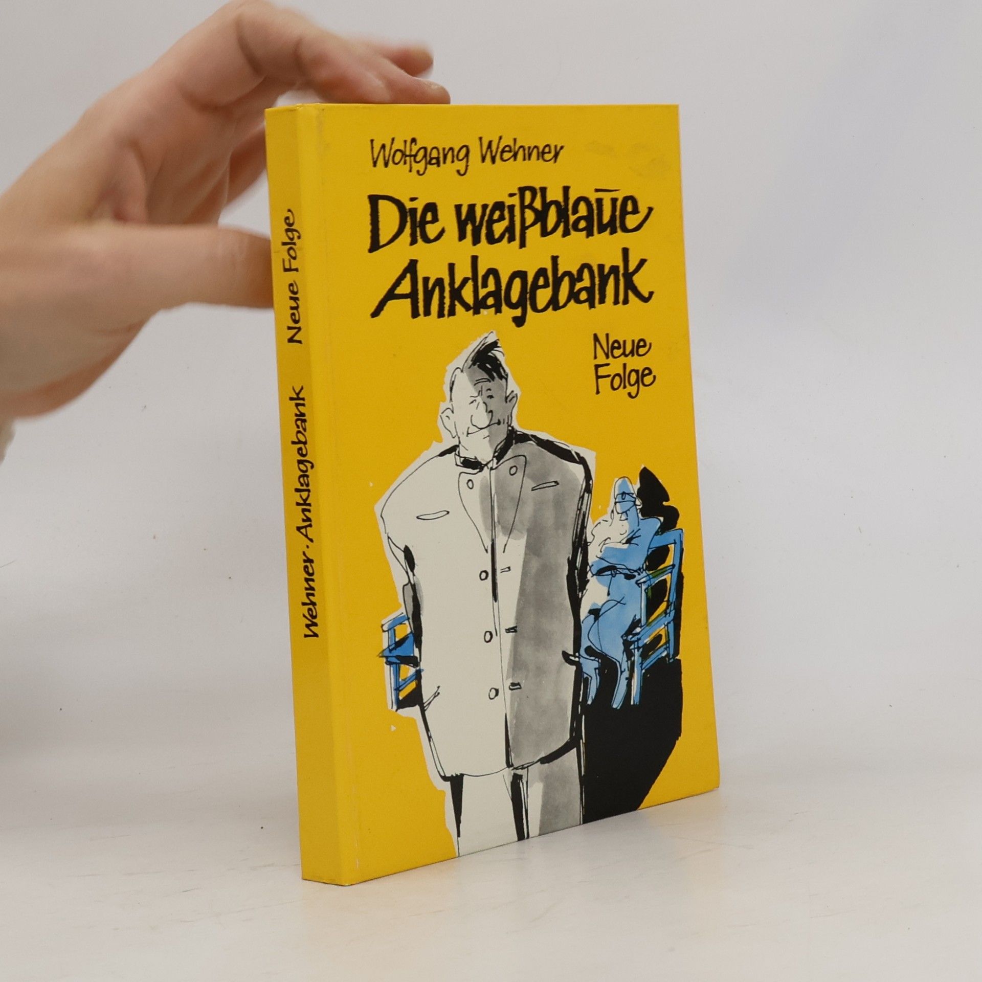 Die weißblaue Anklagebank
