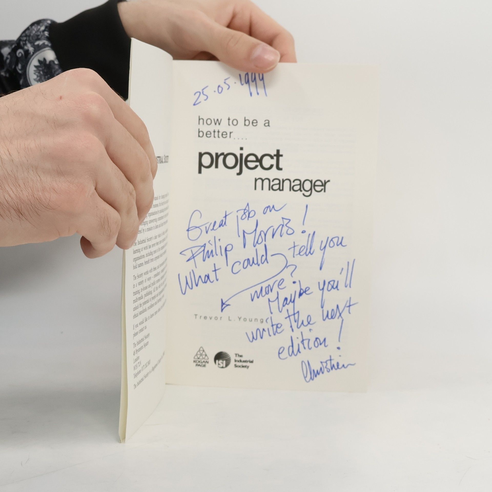 Trevor Leonard Young How to Be a Better Project Manager