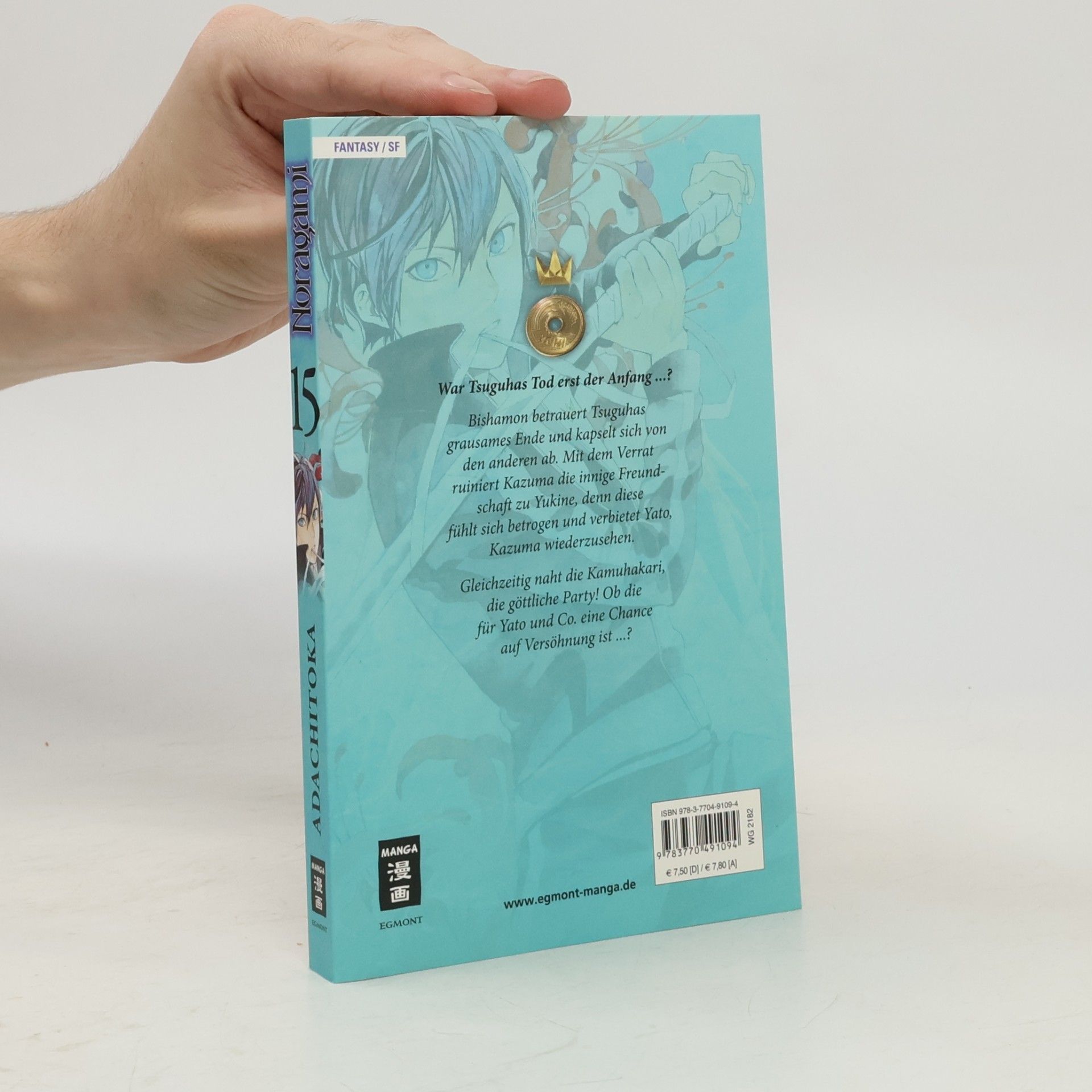 Adachitoka Noragami, deutsche Ausgabe. Bd.15