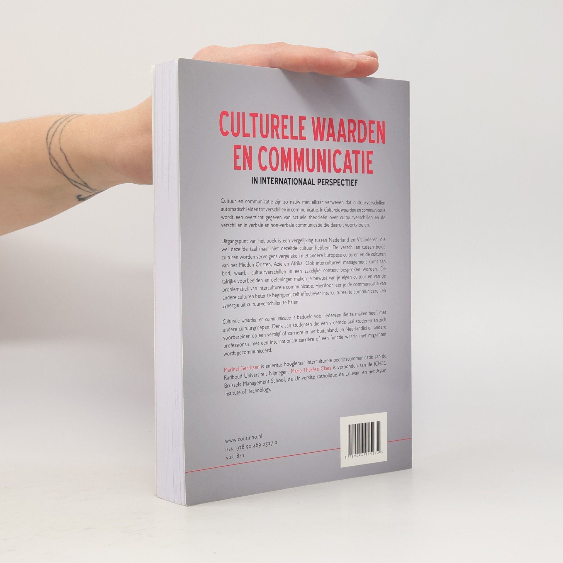 Marinel Gerritsen Culturele waarden en communicatie in internationaal perspectief