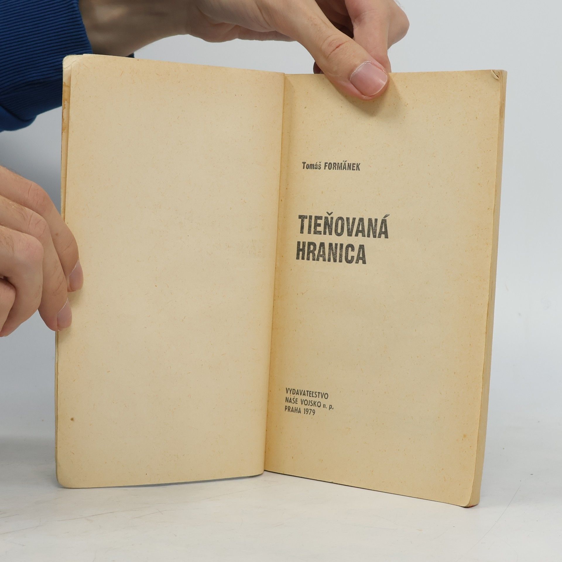 Formánek Tomáš Tieňovaná hranica