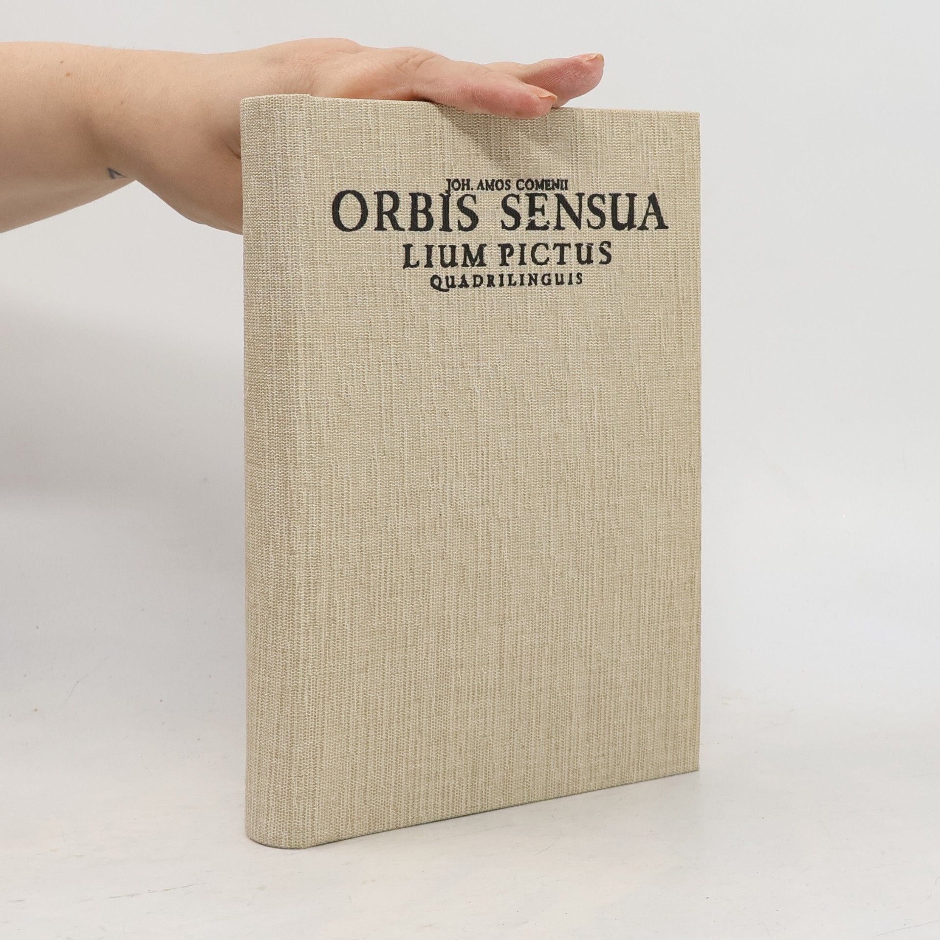 Orbis Sensua-Lium Pictus Quadrilinguis