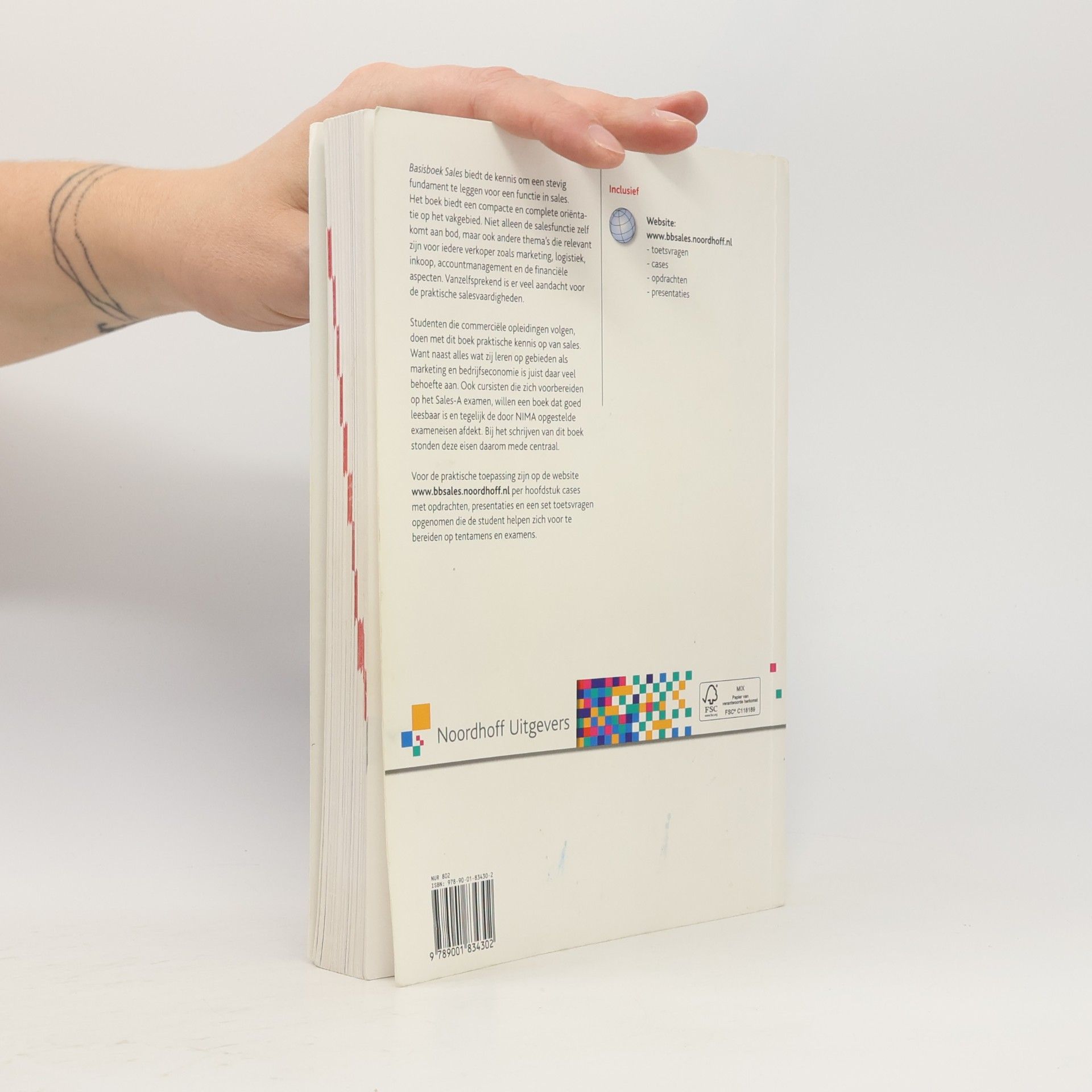 Robin van der Werf Basisboek sales - derde druk