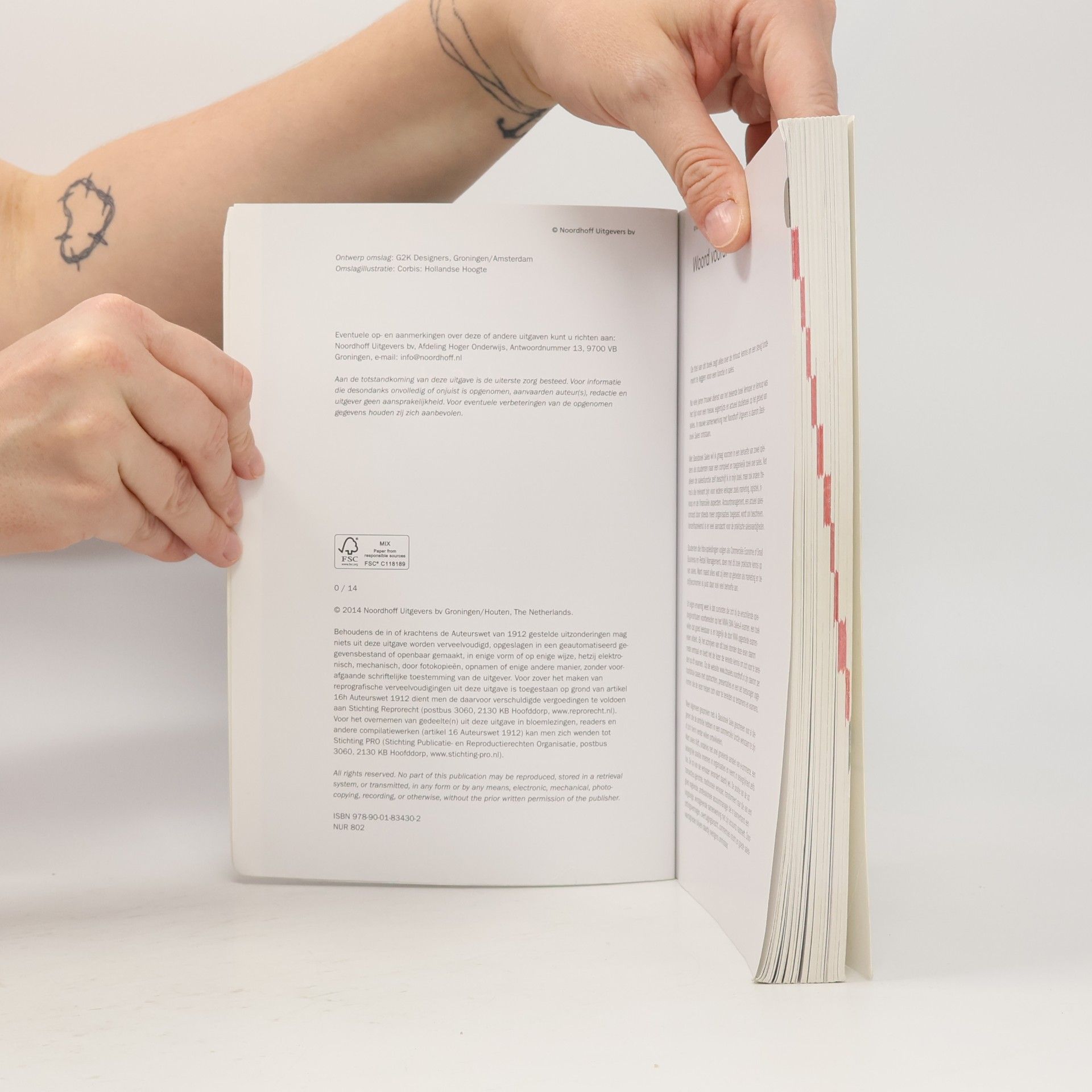Robin van der Werf Basisboek sales - derde druk
