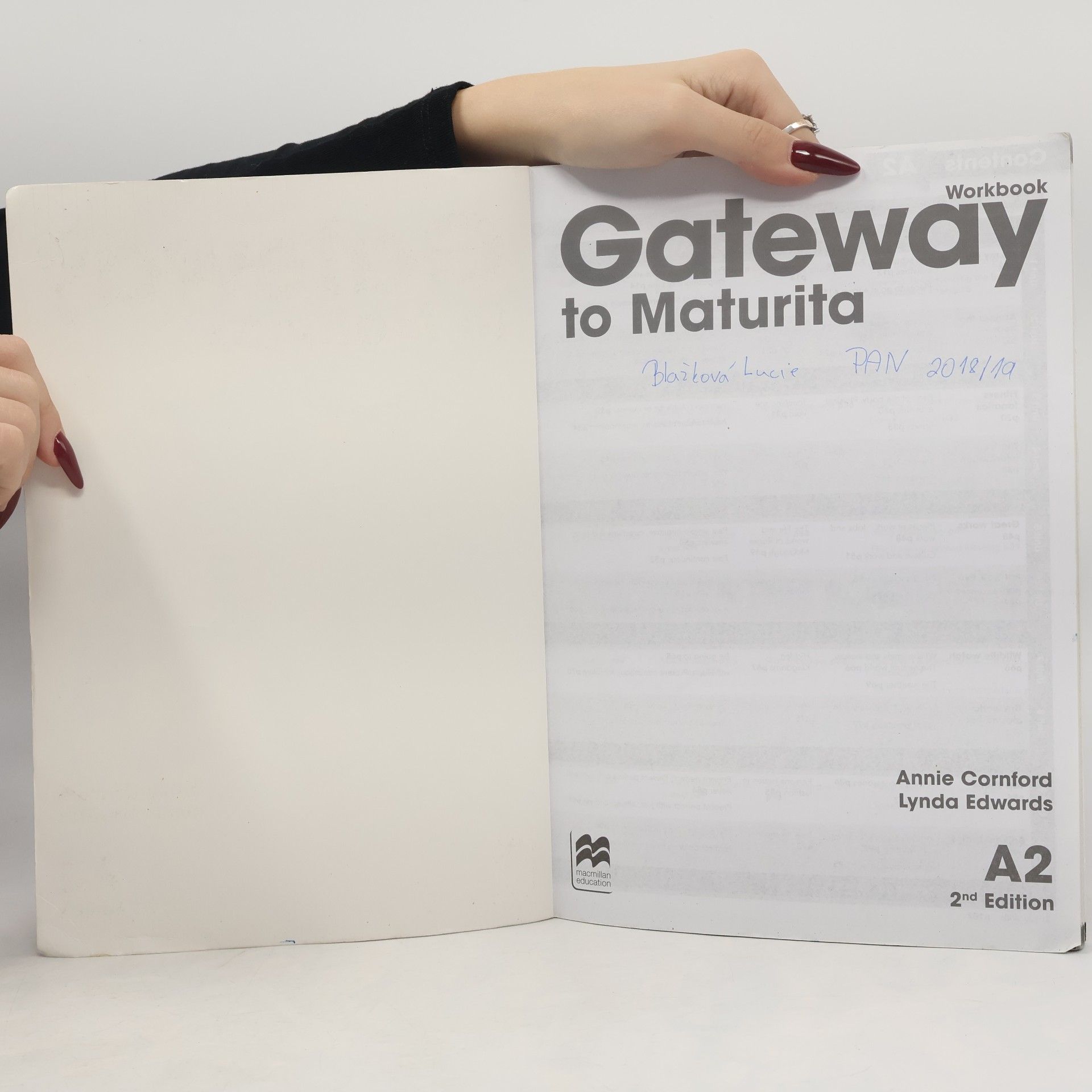 Lynda Edwards Gateway to maturita. A2. Workbook