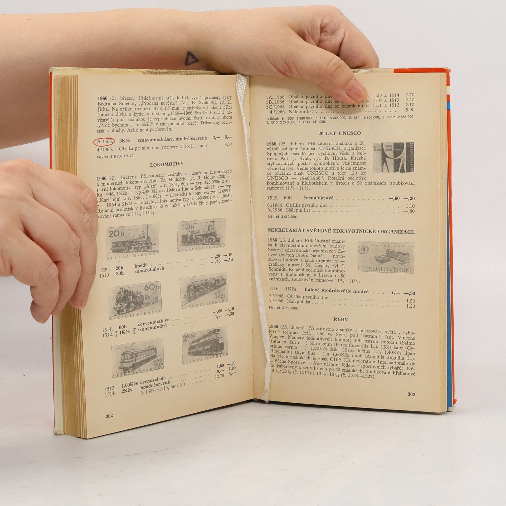 Autores varios Československo. Katalog známek 1968