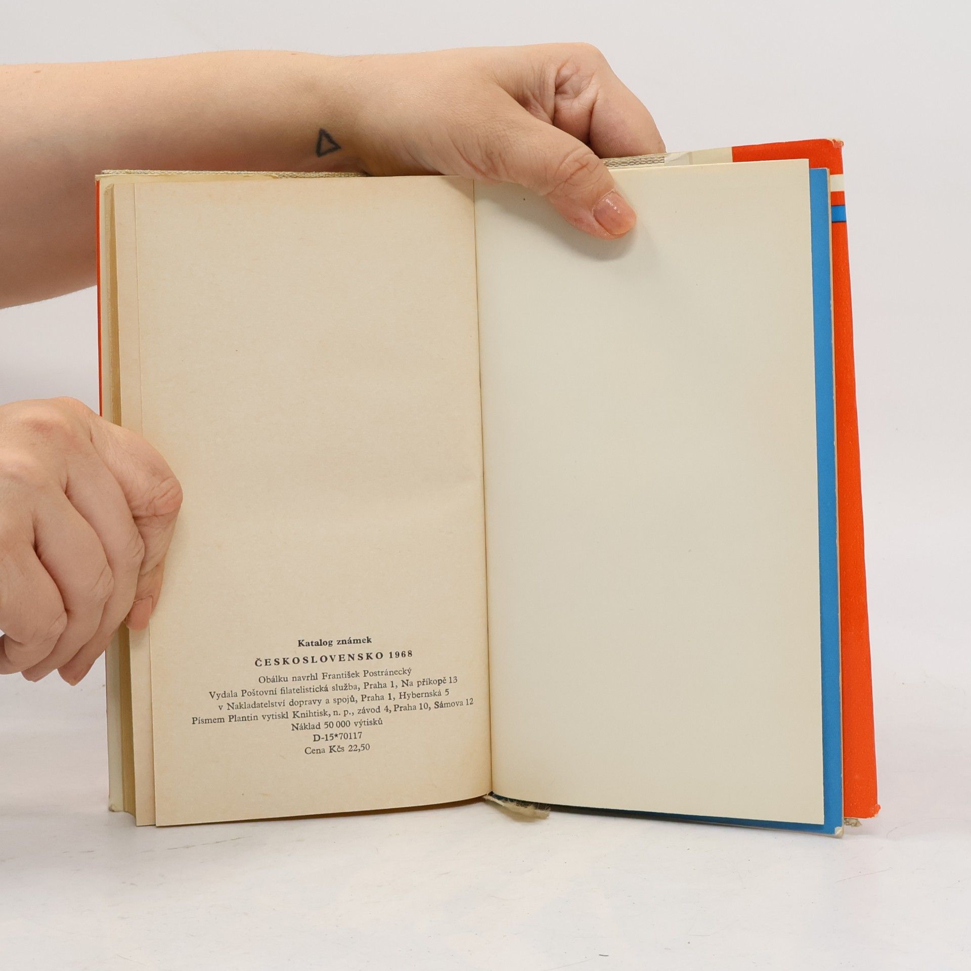 Autores varios Československo. Katalog známek 1968