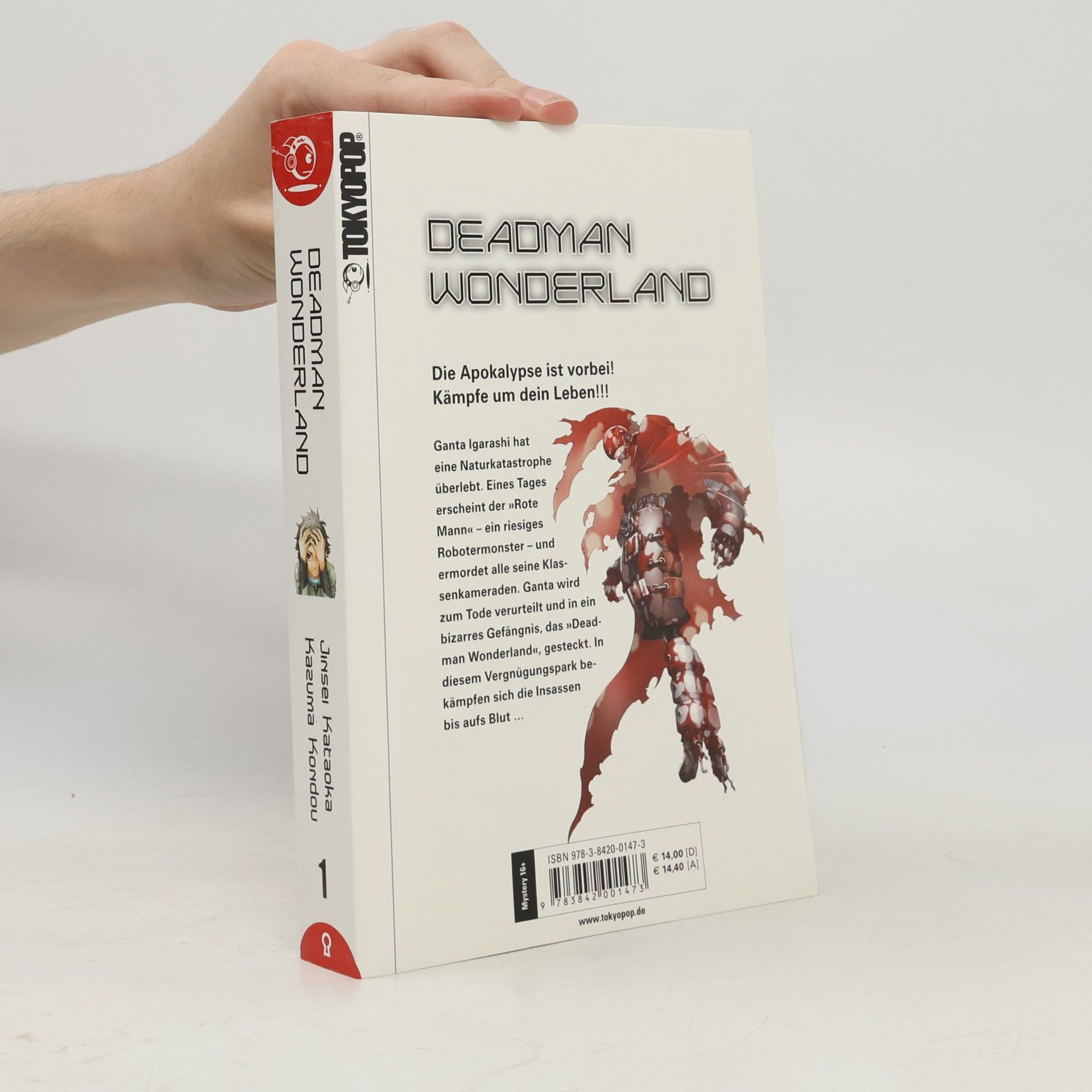 Kazuma Kondou Deadman Wonderland 1