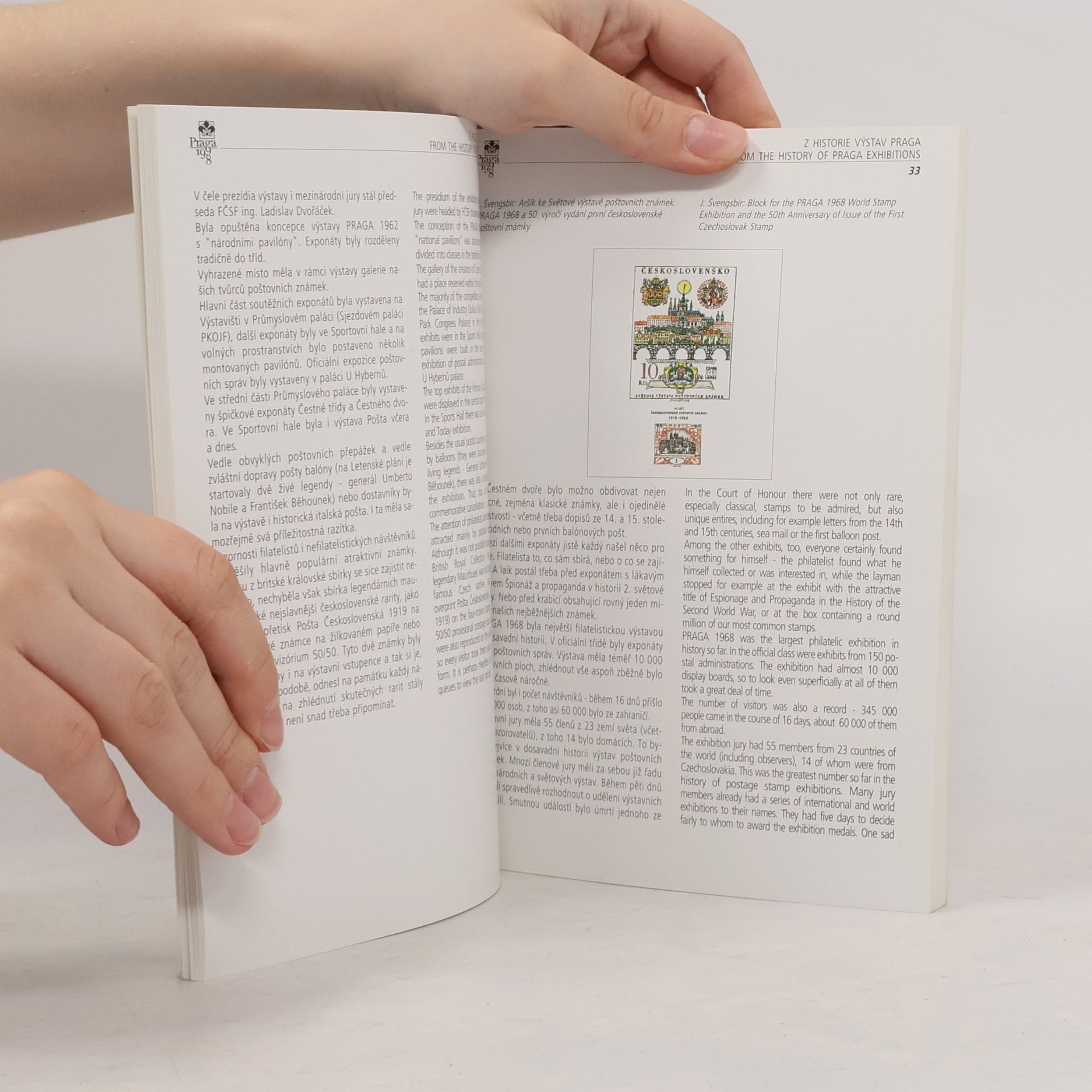 Various authors Praga 1998. Katalog. Mezinárodní výstava poštovních známek
