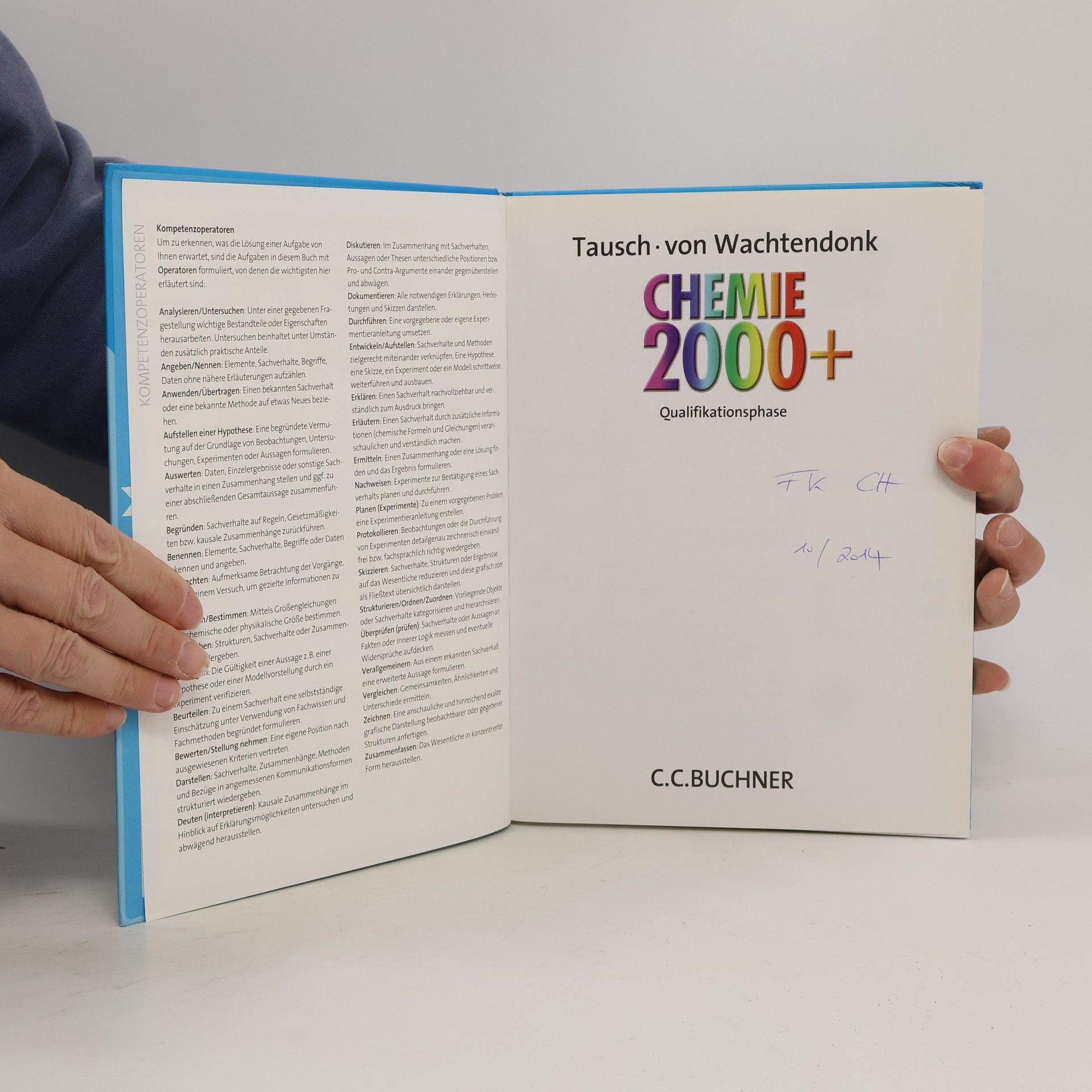 Claudia Bohrmann-Linde Chemie 2000+ Nordrhein-Westfalen. Qualifikationsphase Sek II