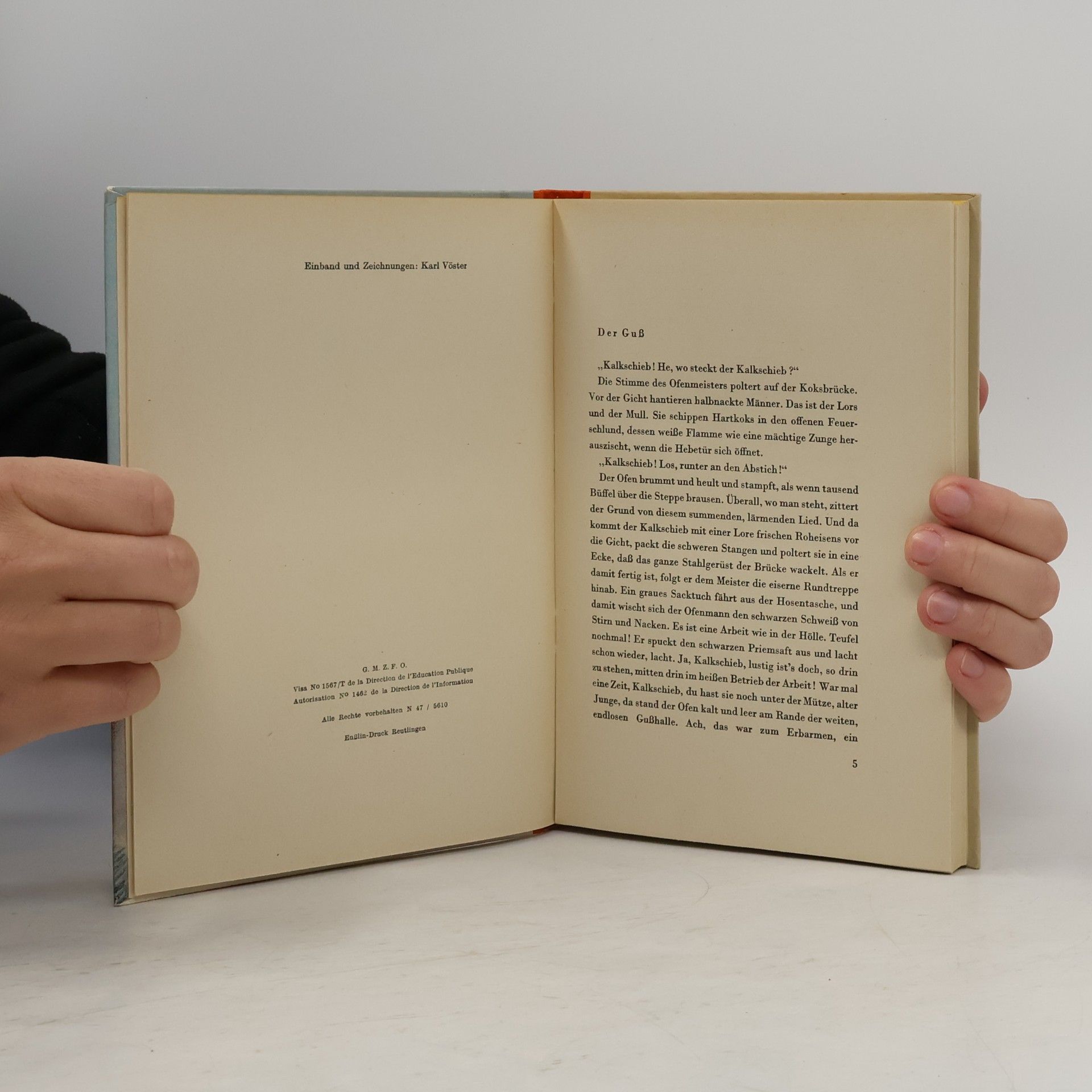 Georg A. Oedemann Wir schmelzen das Eisen