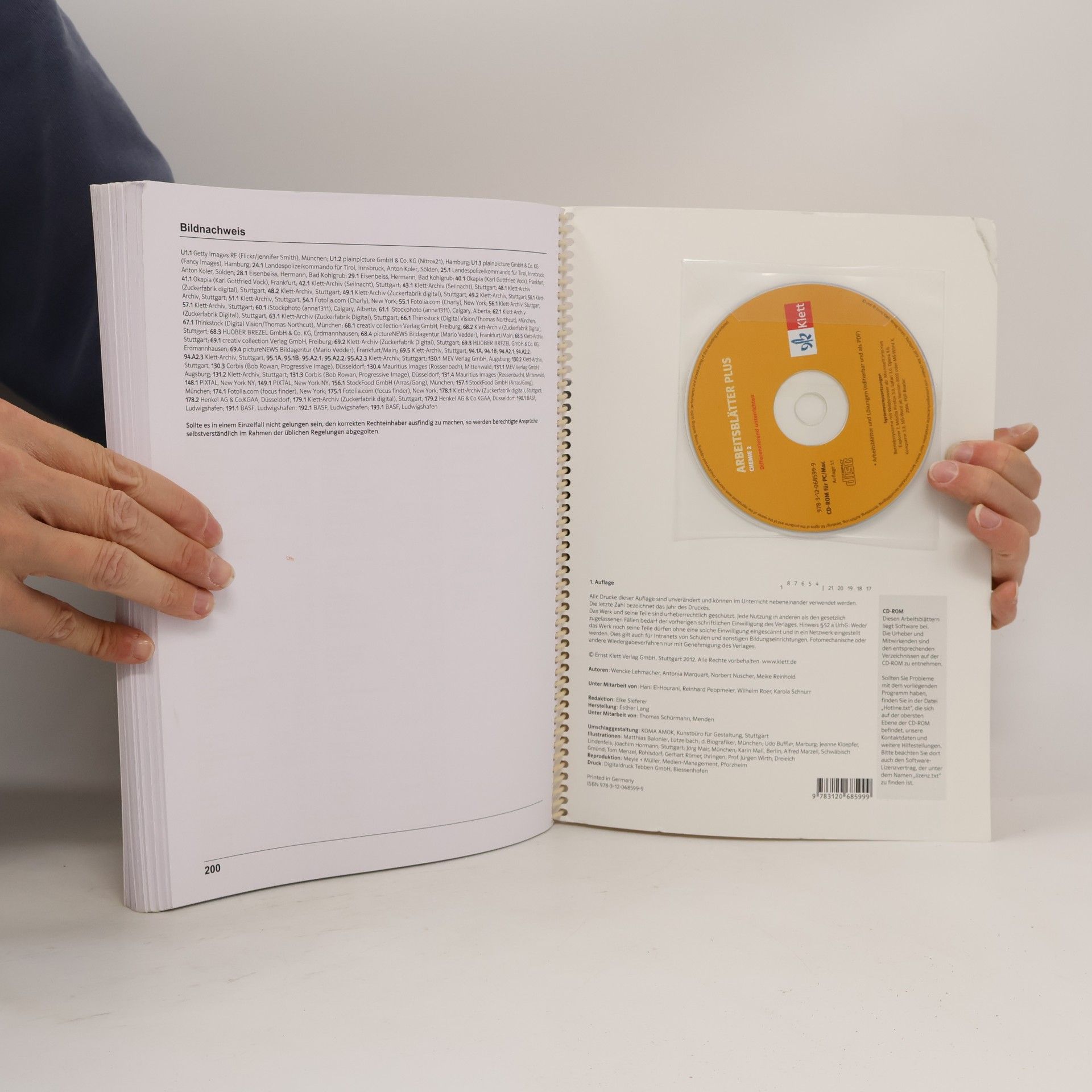 Arbeitsblätter PLUS Chemie 2: differenzierend unterrichten 9./10. Schuljahr mit CD-ROM