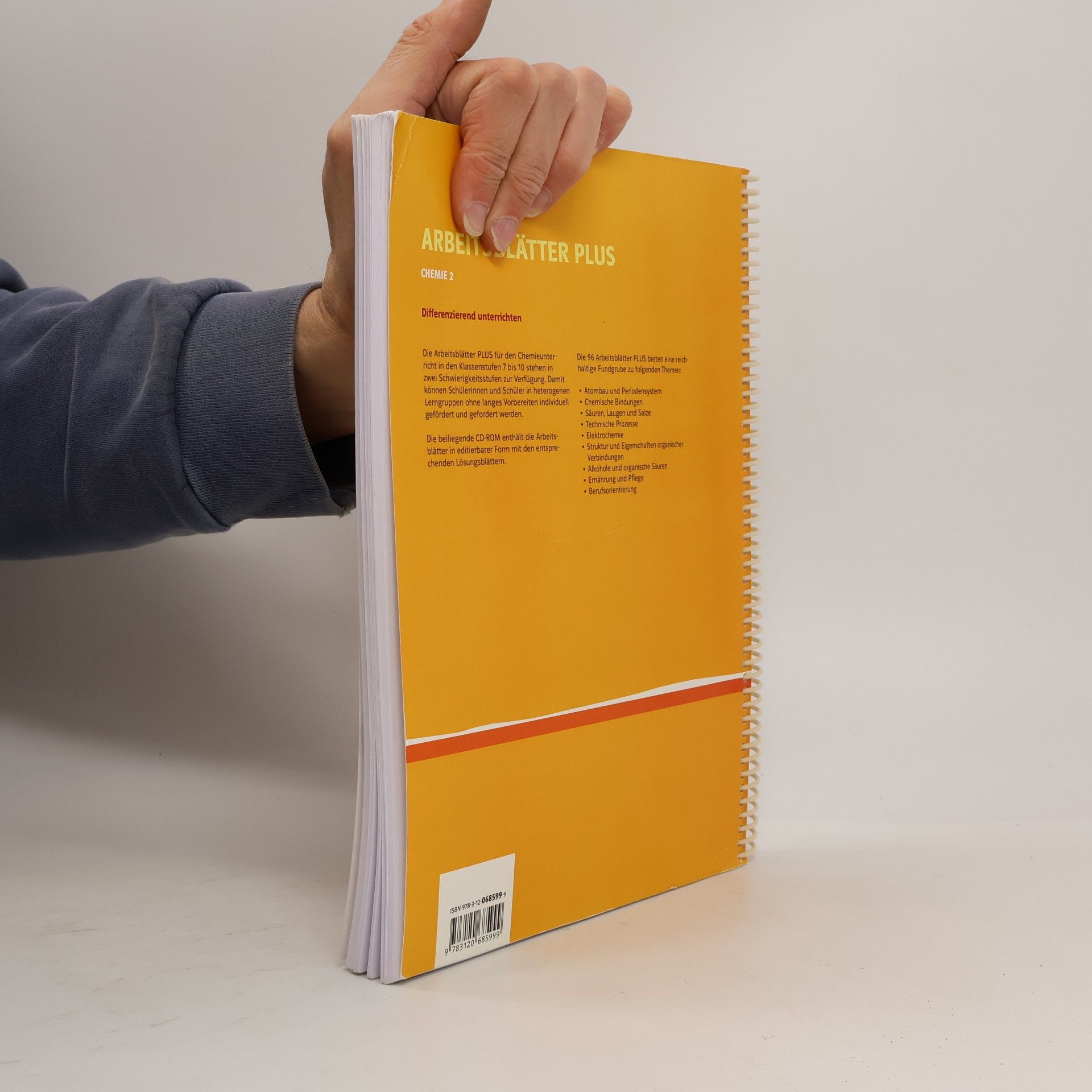 Arbeitsblätter PLUS Chemie 2: differenzierend unterrichten 9./10. Schuljahr mit CD-ROM