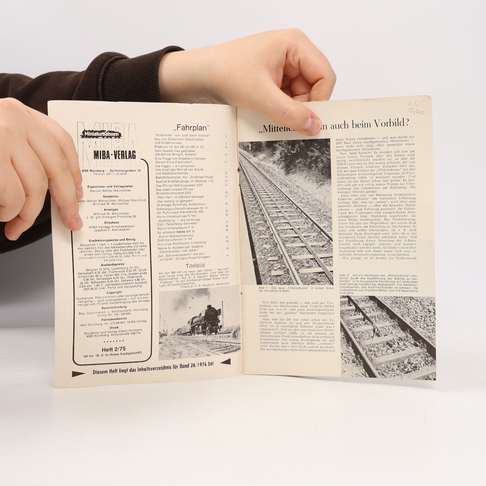 Autorenkollektiv Miniaturbahnen 2/75