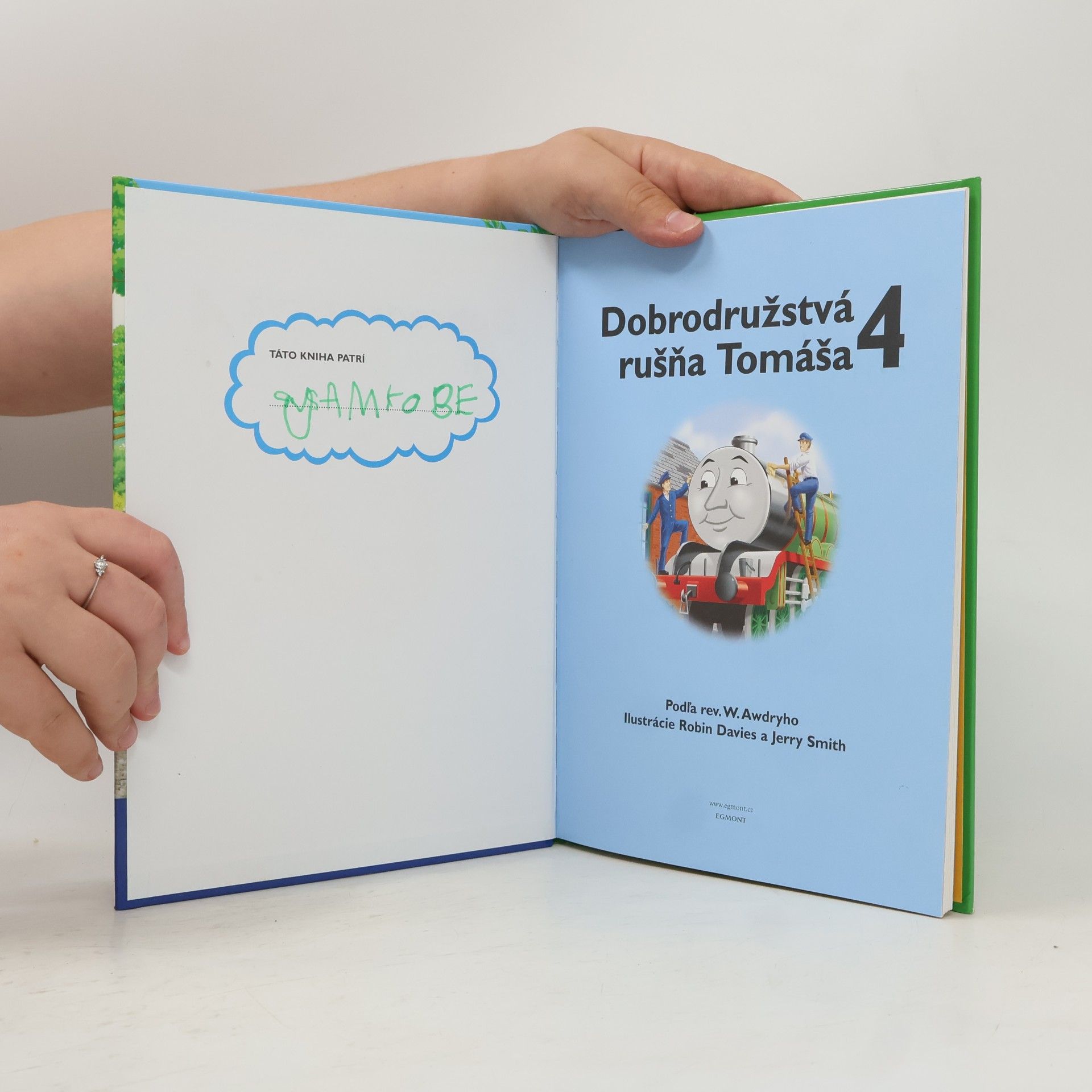 Wilbert Awdry Dobrodružstvá rušňa Tomáša 4