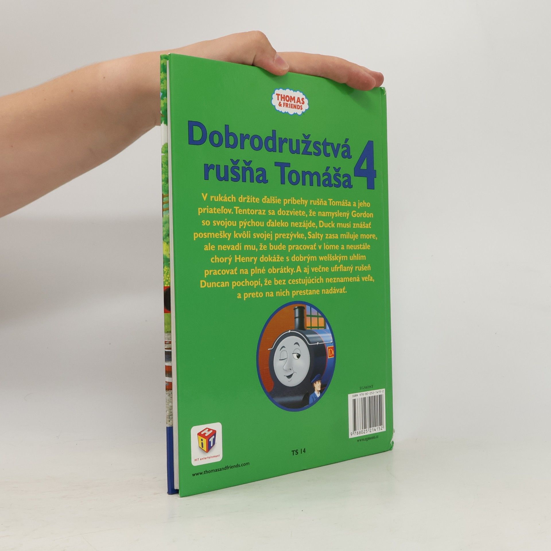 Wilbert Awdry Dobrodružstvá rušňa Tomáša 4