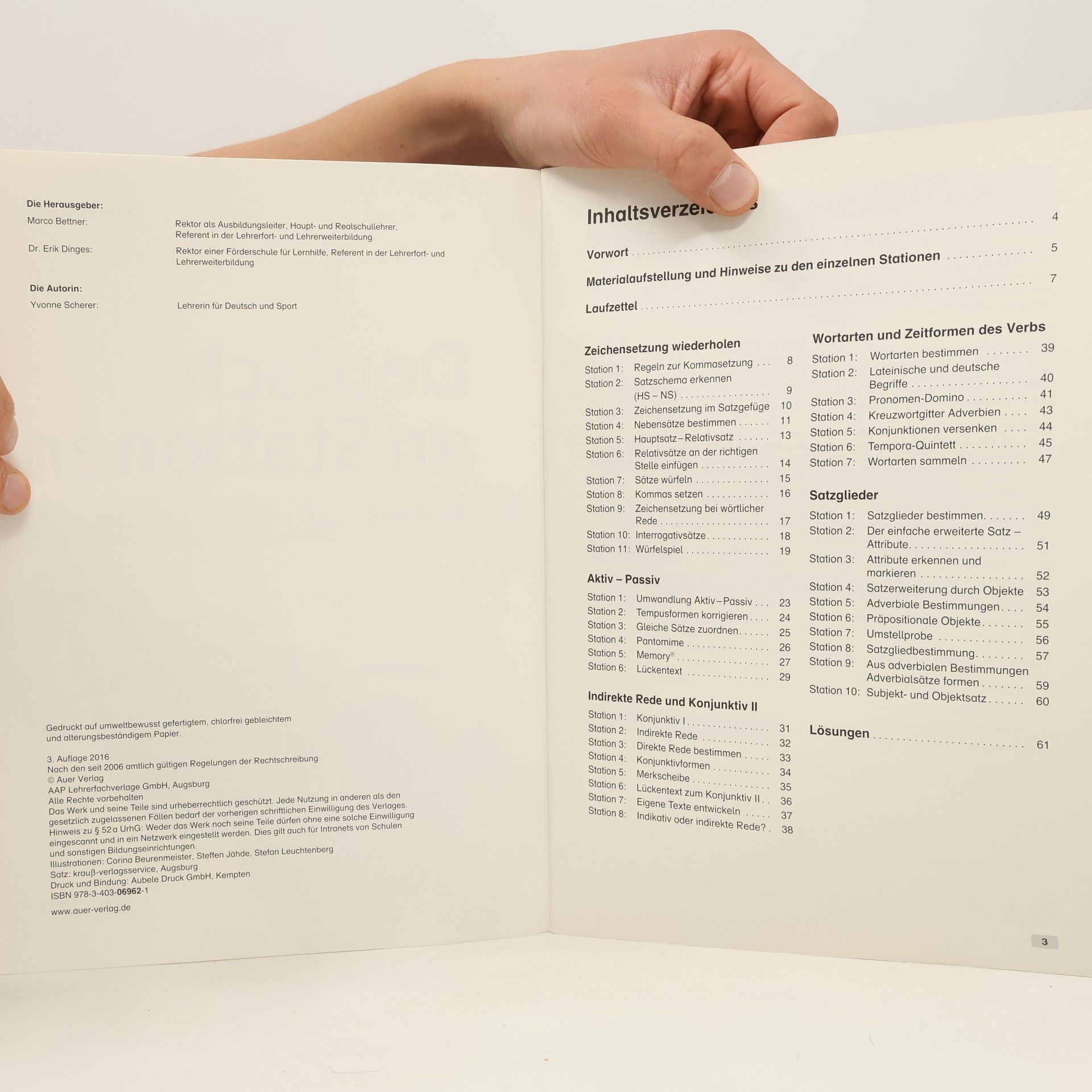 Yvonne Scherer Deutsch an Stationen Spezial - Grammatik 9/10 - Sekundarstufe I - Mit Kopiervorlagen