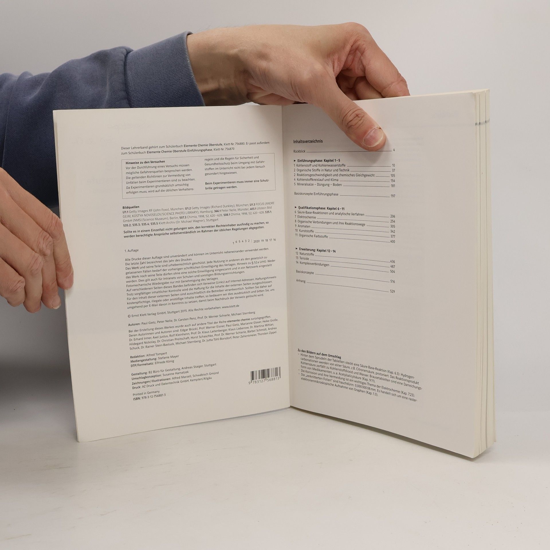 Unknown Author Elemente Chemie Oberstufe Gesamtband Nordrhein-Westfalen. Lehrerband mit DVD-ROM