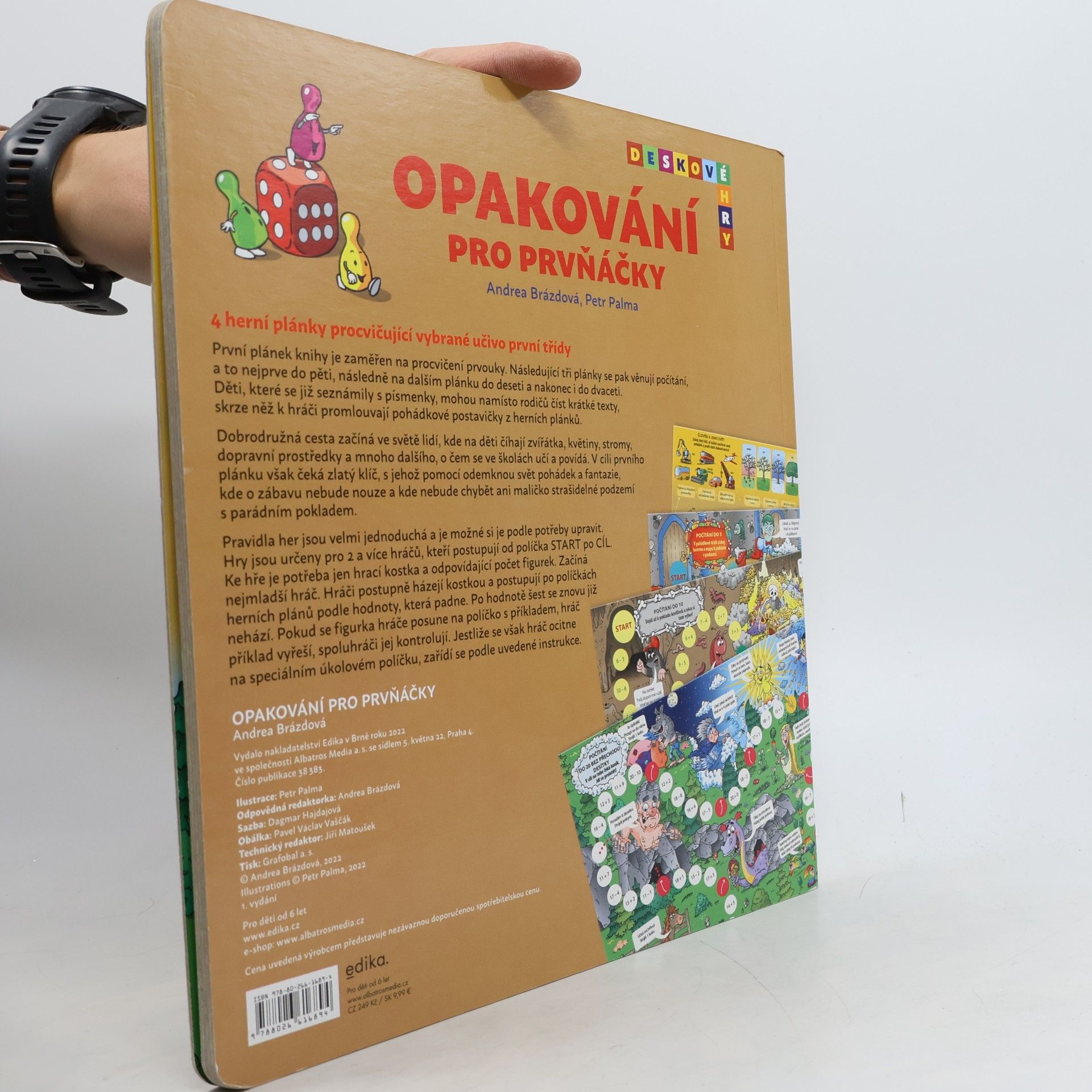 Andrea Brázdová Deskové hry. Opakování pro prvňáčky