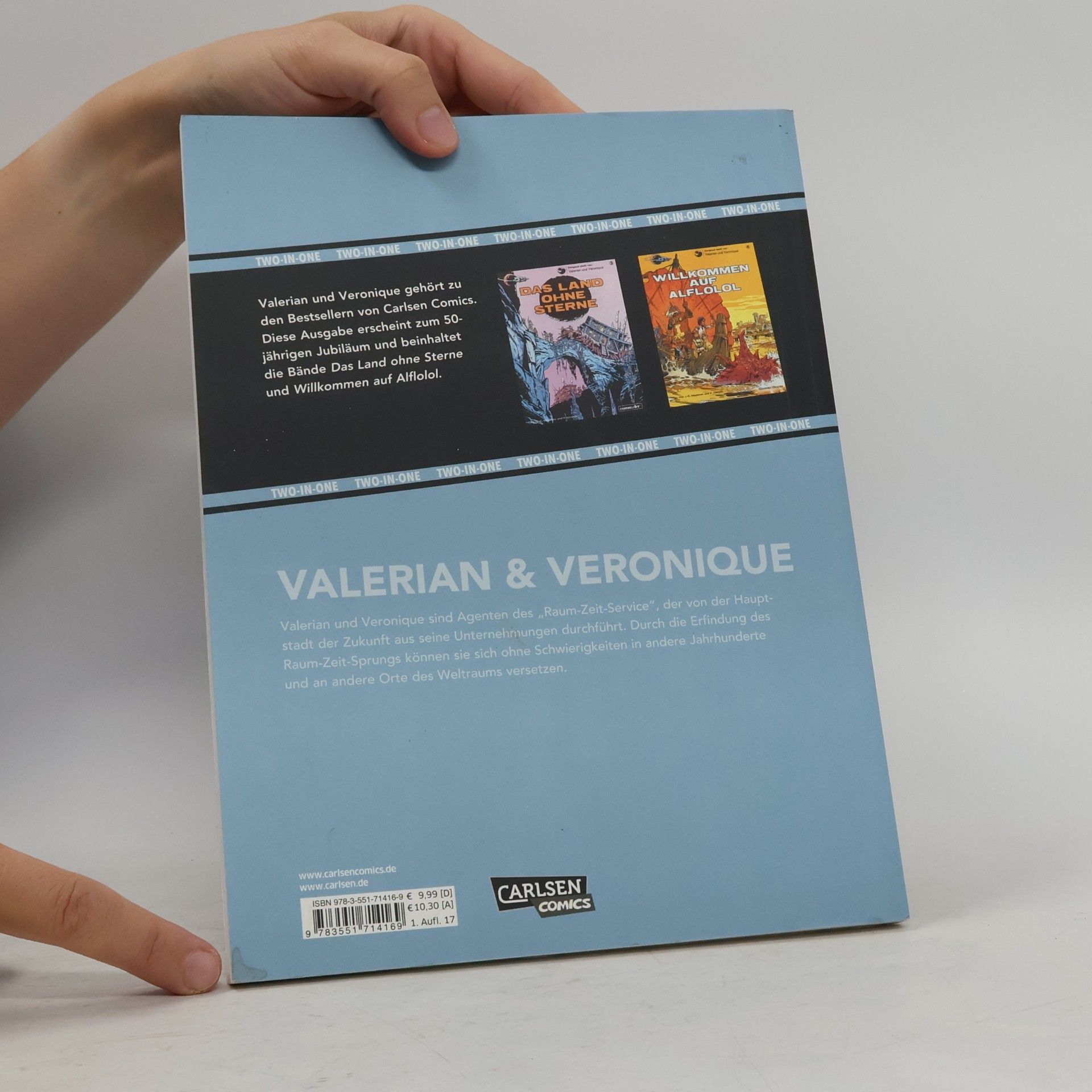 Jean-Claude Mézières Valerian & Veronique: Das Land ohne Sterne + Willkommen auf Alflolol - Two-in-One