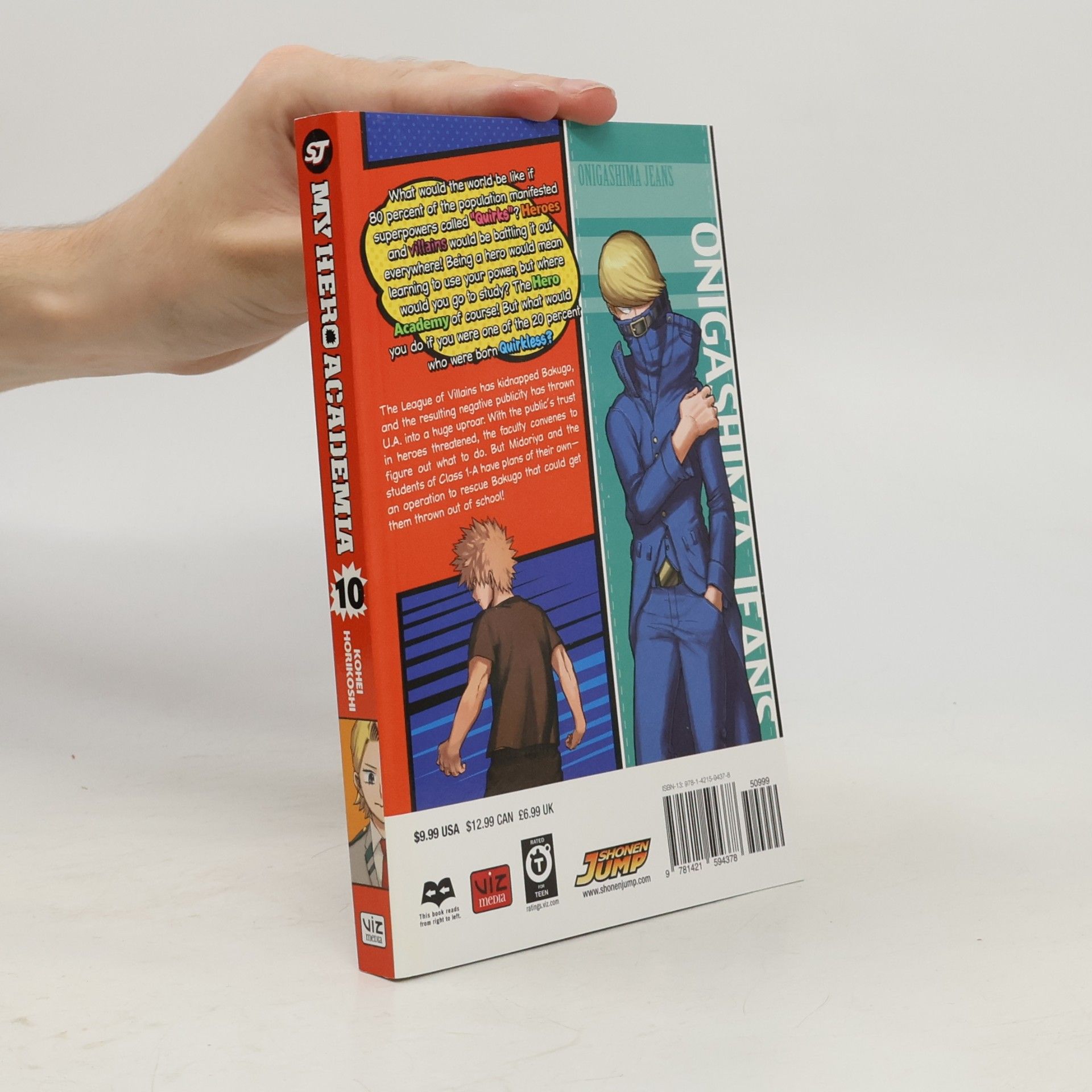 Kōhei Horikoshi My hero academia vol. 10