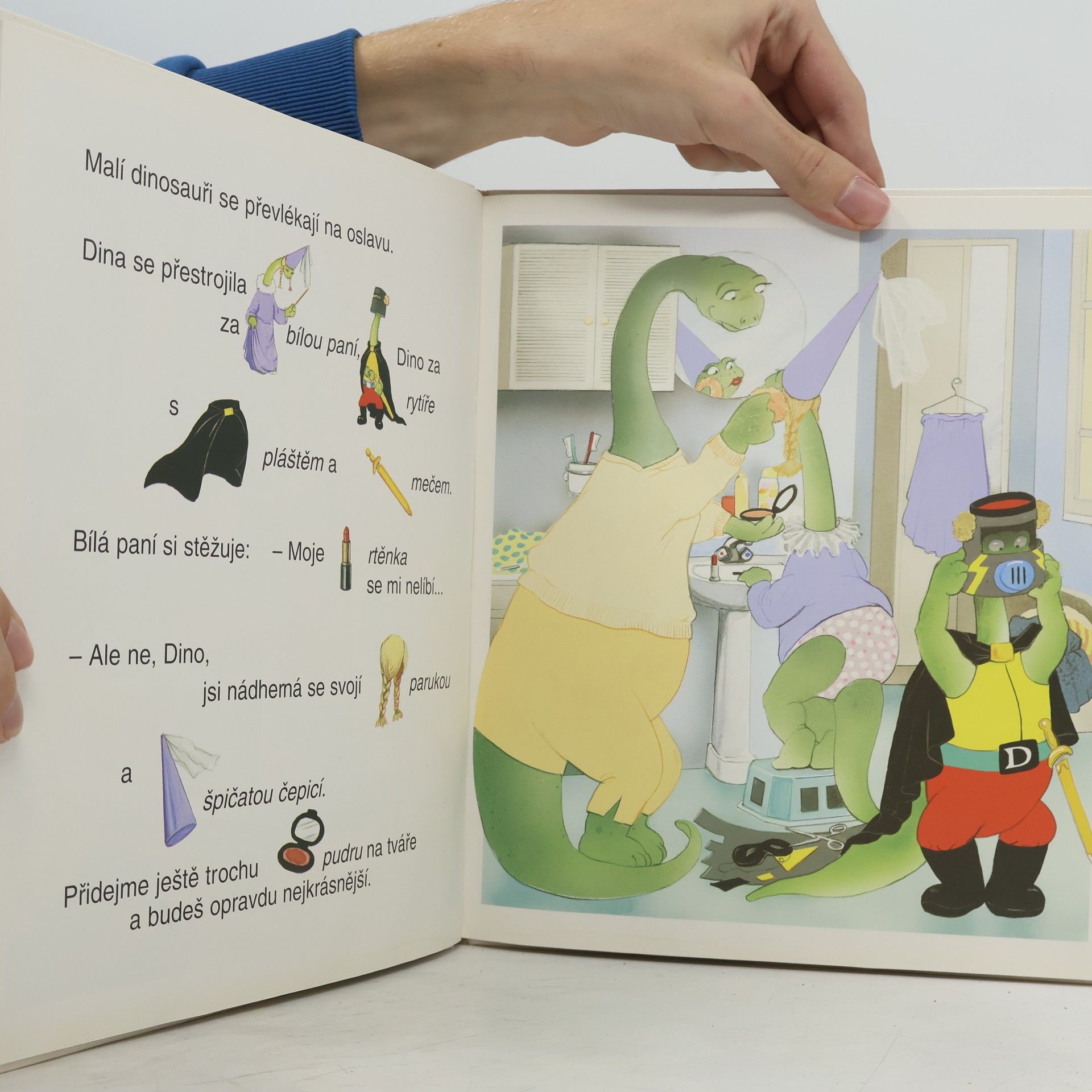 Odette Bergèr Učím se číst s malými dinosaury