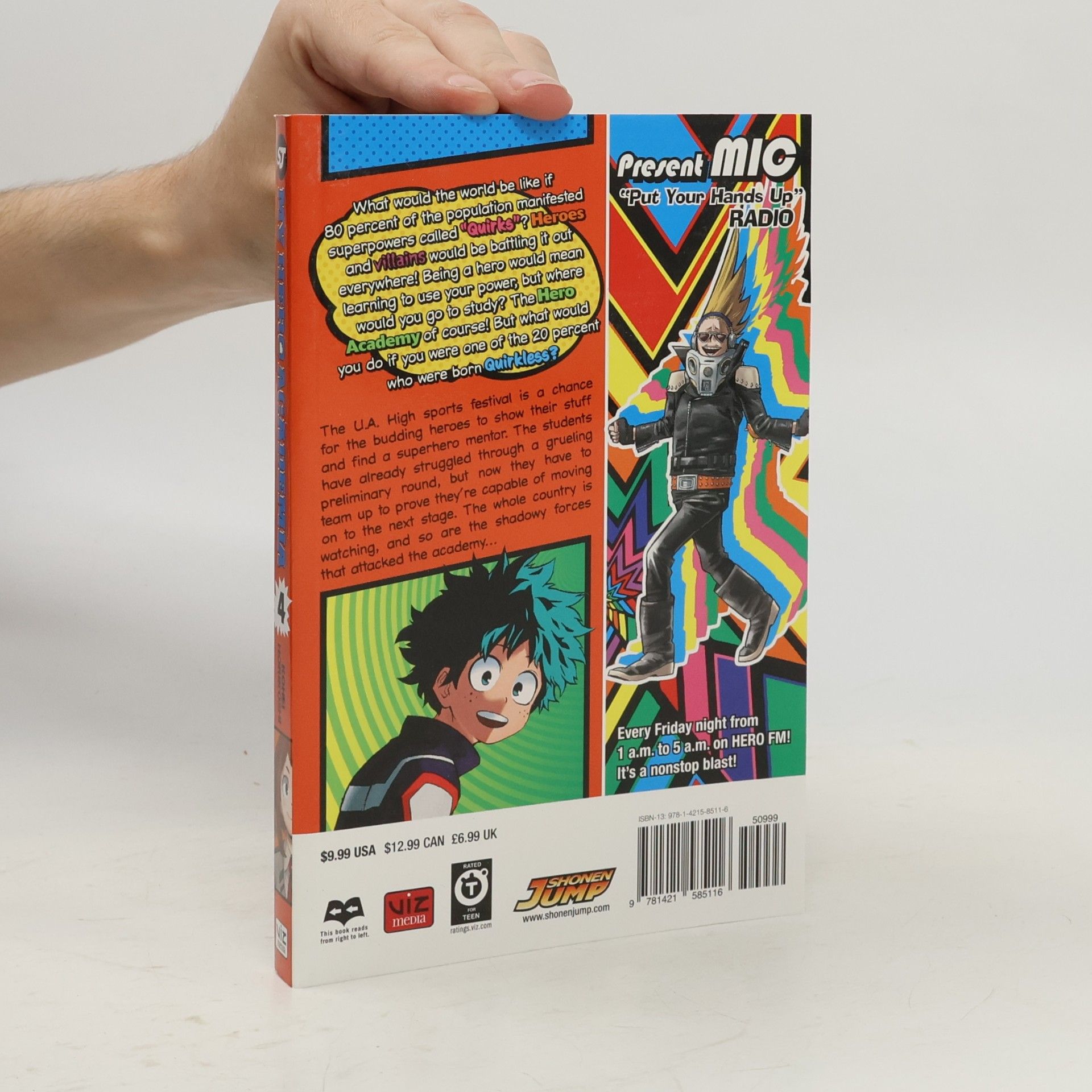 Kóhei Horikoši My hero academia. Vol. 4, the boy born with everything