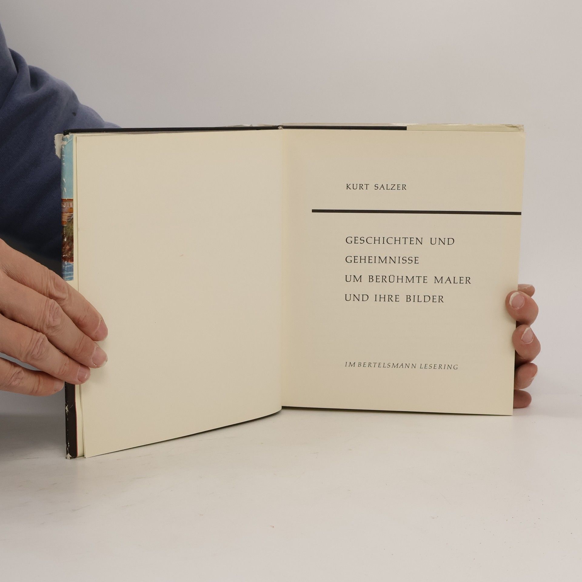 Kurt Salzer Geschichten und geheimnisse um berühmte Maler und ihre Bilder