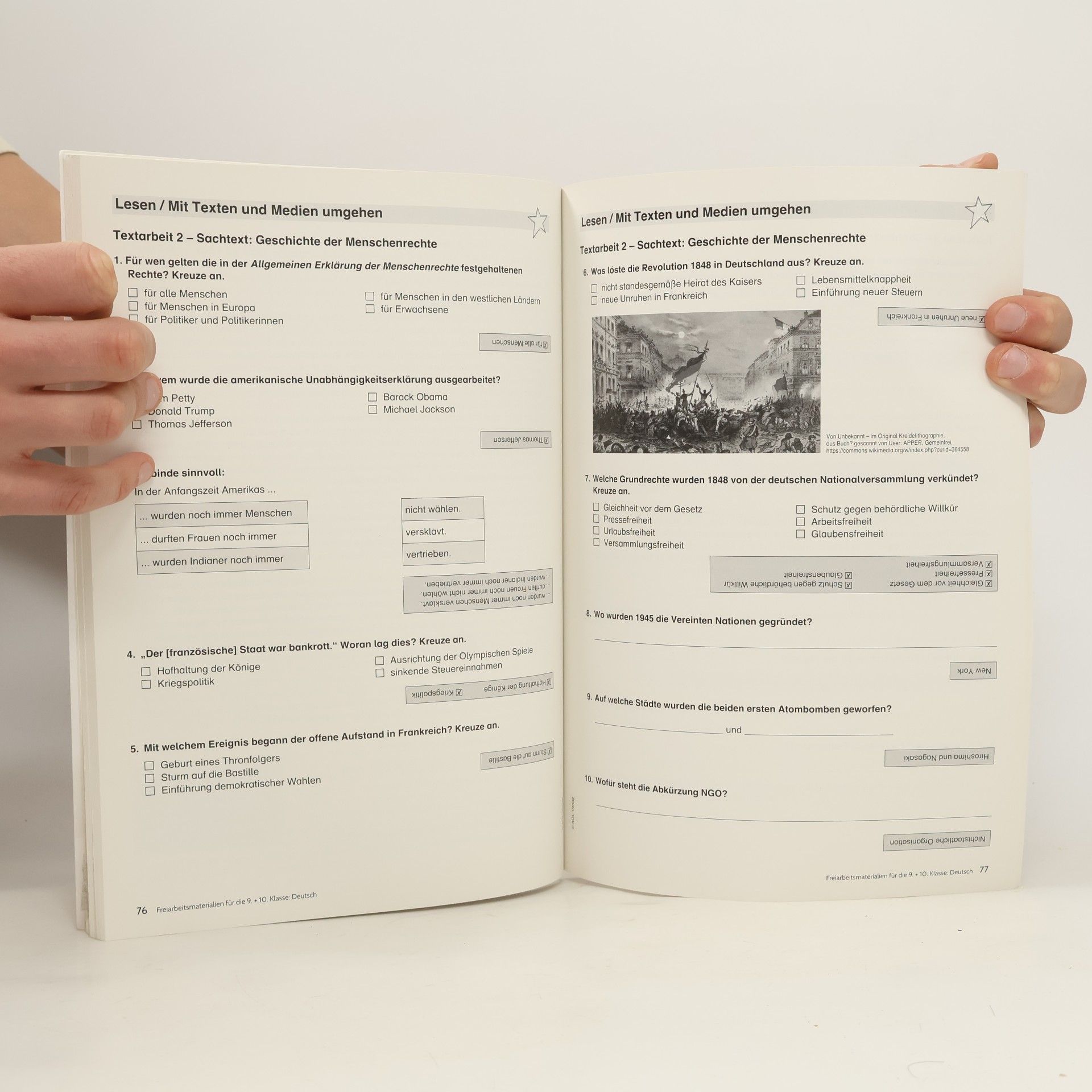 Günther Koch Freiarbeitsmaterialien für die 9. + 10. Klasse: Deutsch