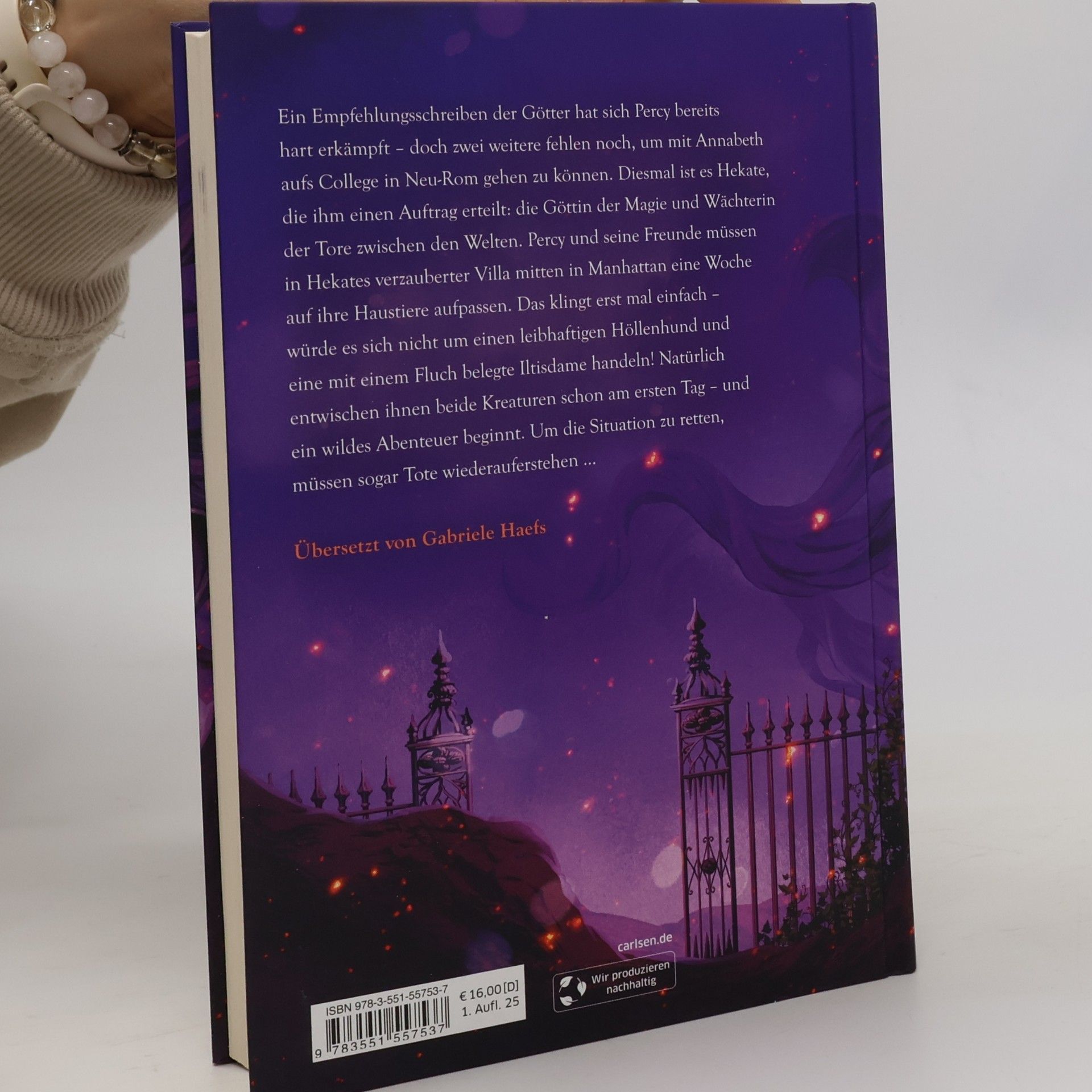 Rick Riordan Percy Jackson - 7: Der Zorn der dreifachen Göttin