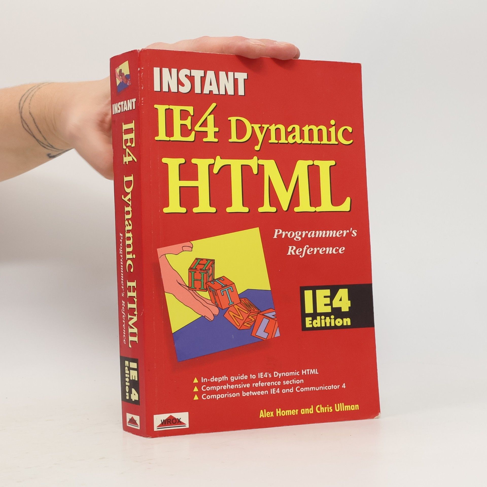 Alex Homer Instant IE4 Dynamic HTML Programmer's Reference - IE4 Edition