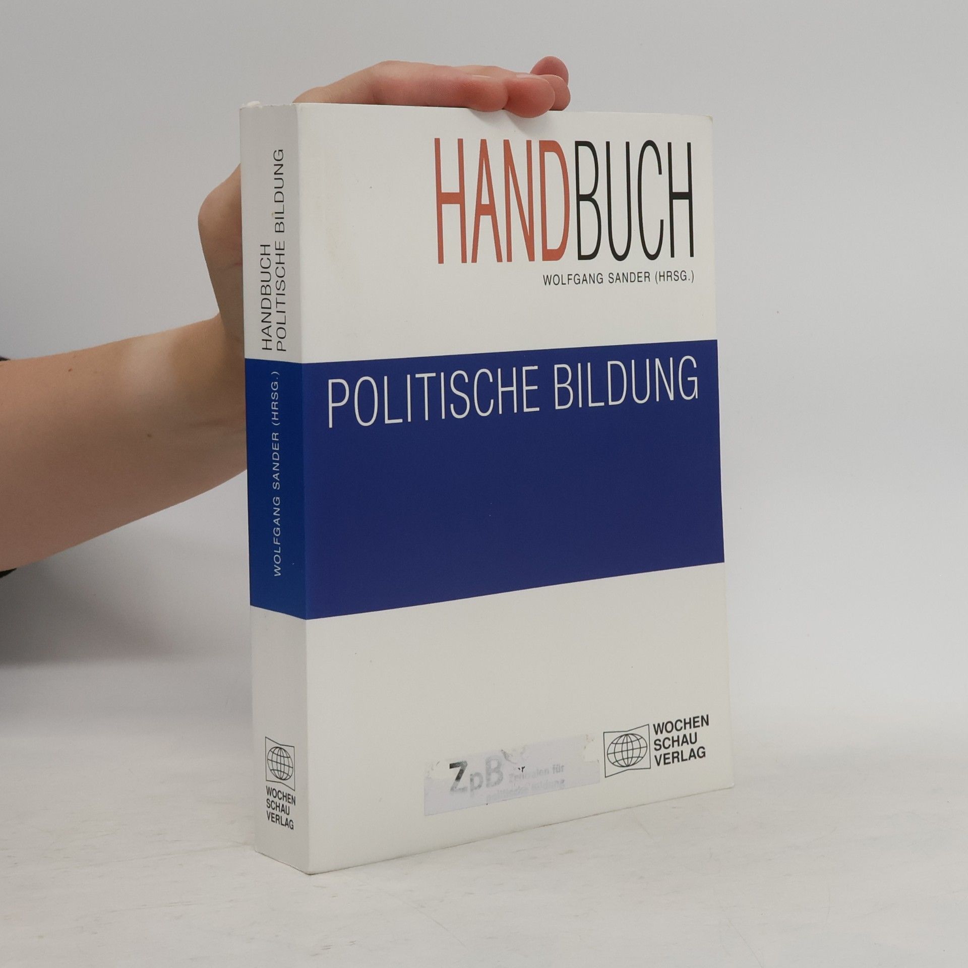 Wolfgang Sander Handbuch politische Bildung