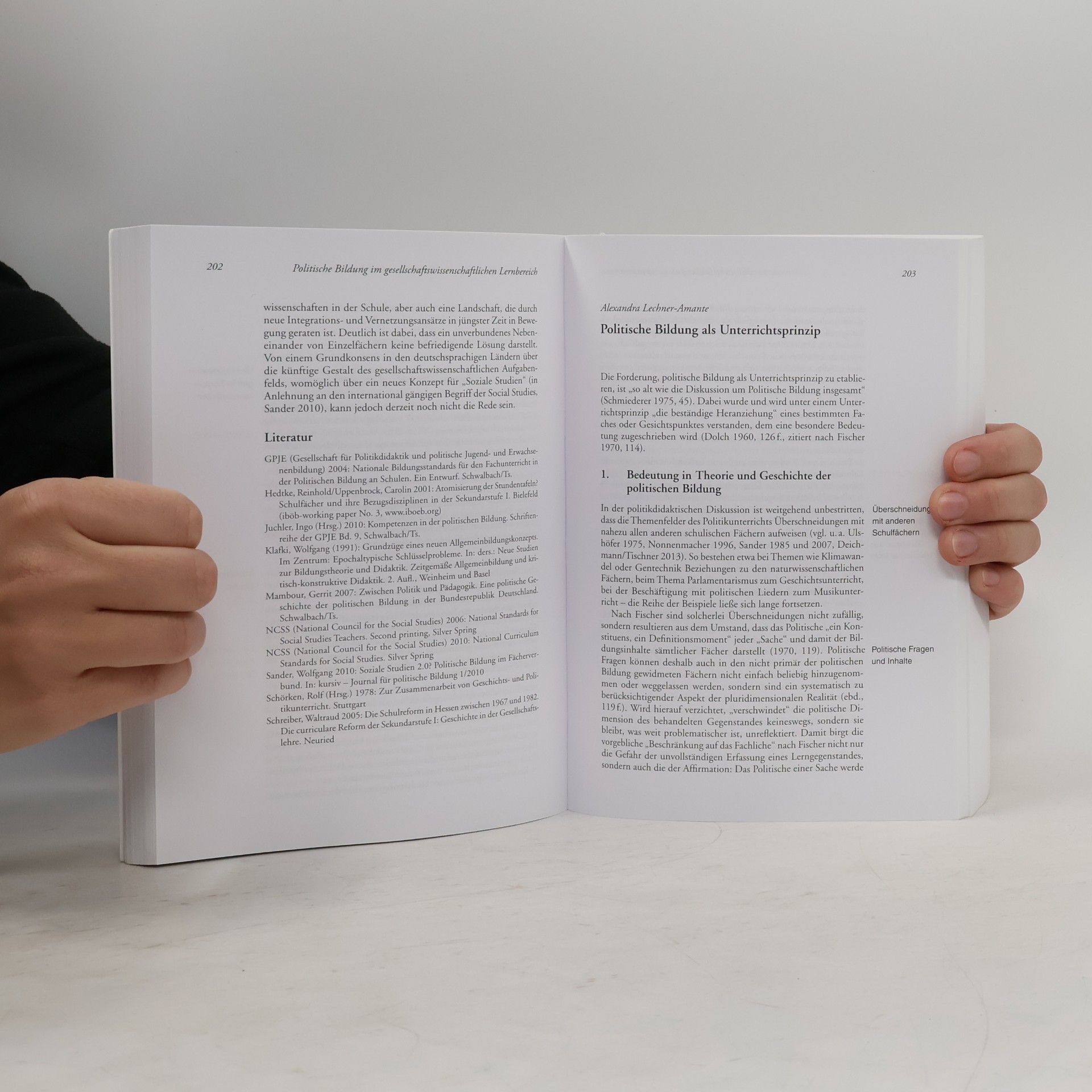 Wolfgang Sander Handbuch politische Bildung
