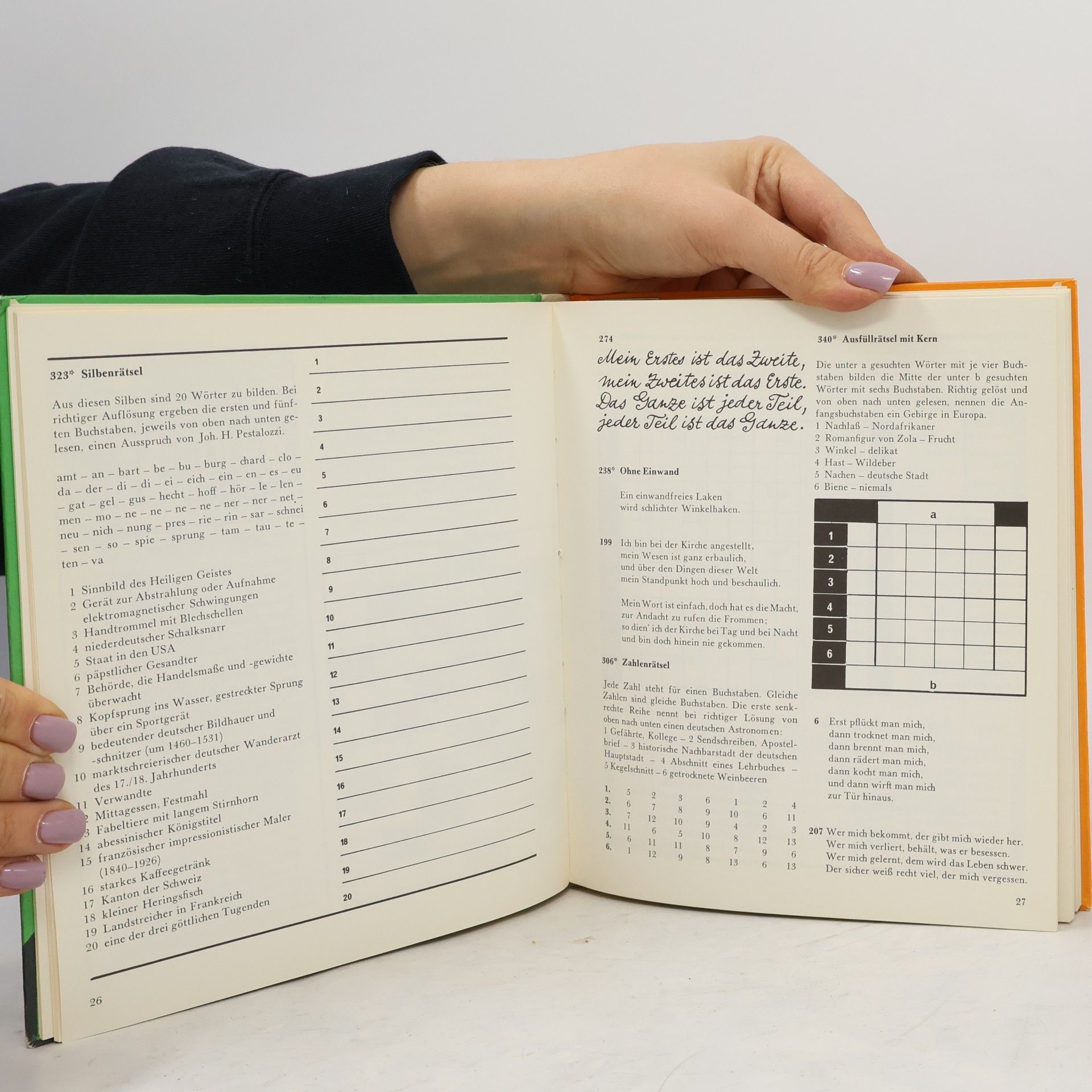 Paraquins Buch der Rätsel
