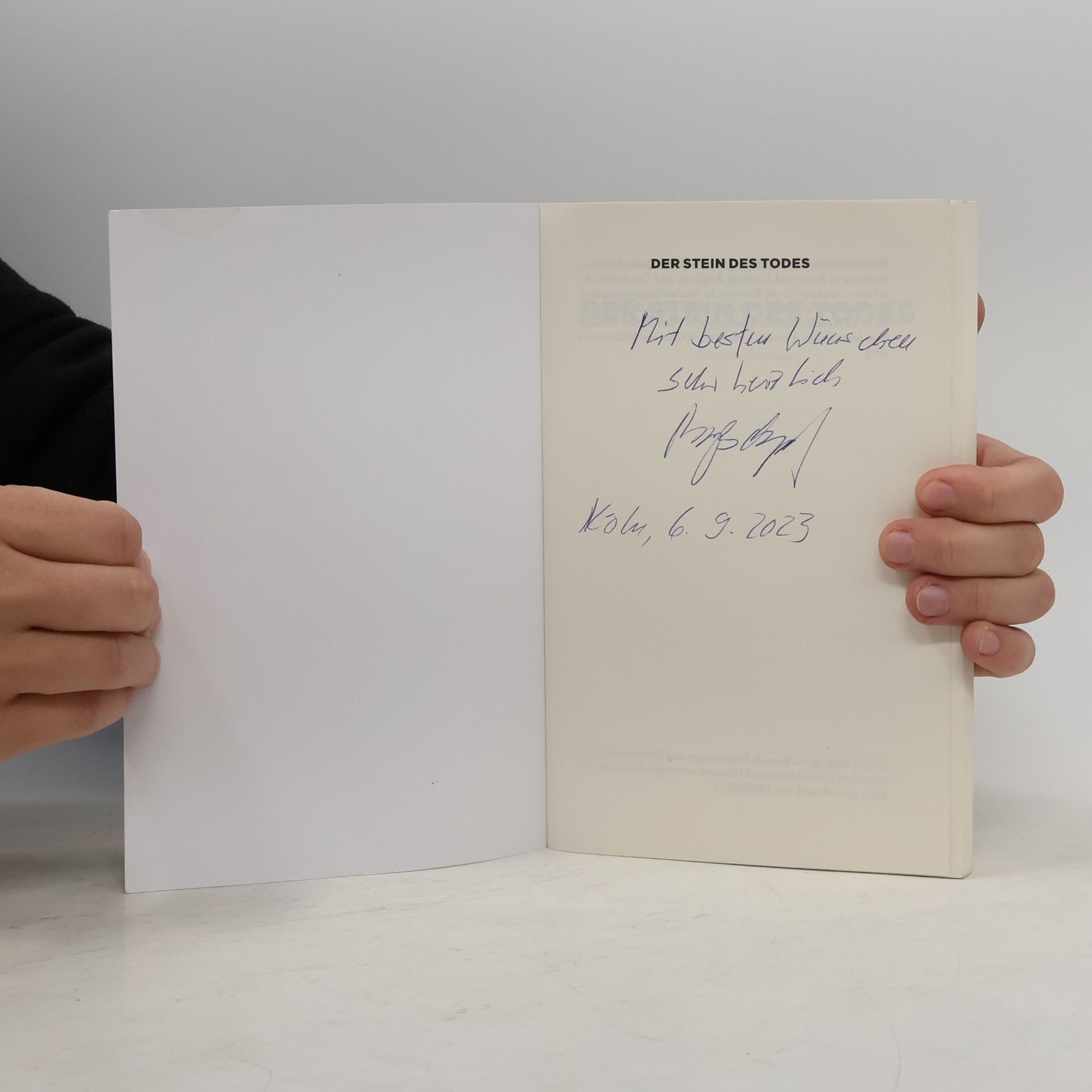 Margarete Schwarzkopf Der Stein des Todes