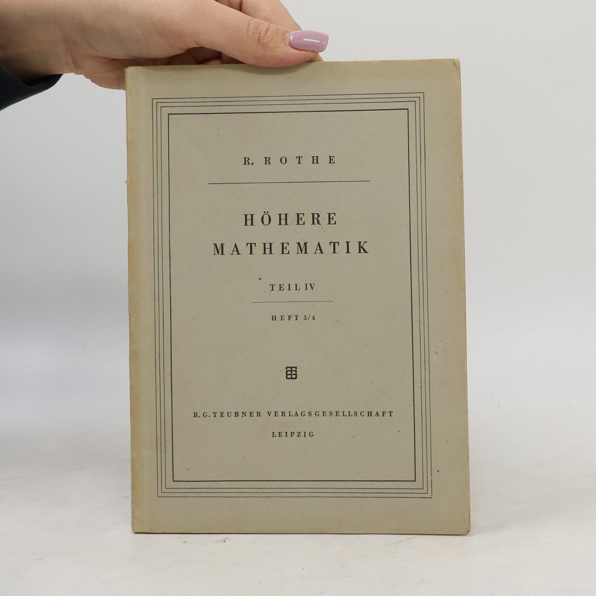 Höhere Mathematik