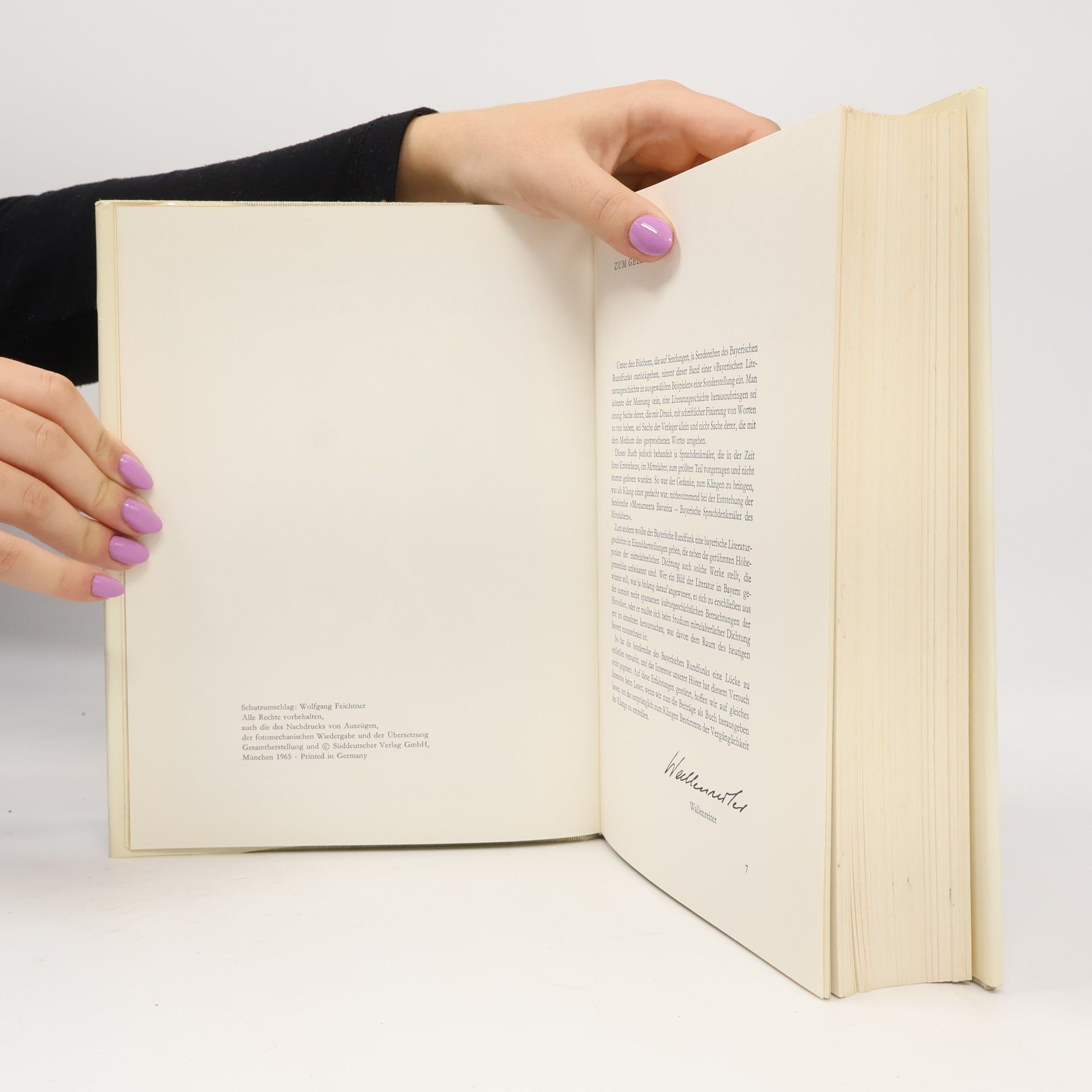 Various authors Bayerische Literaturgeschichte. Band 1
